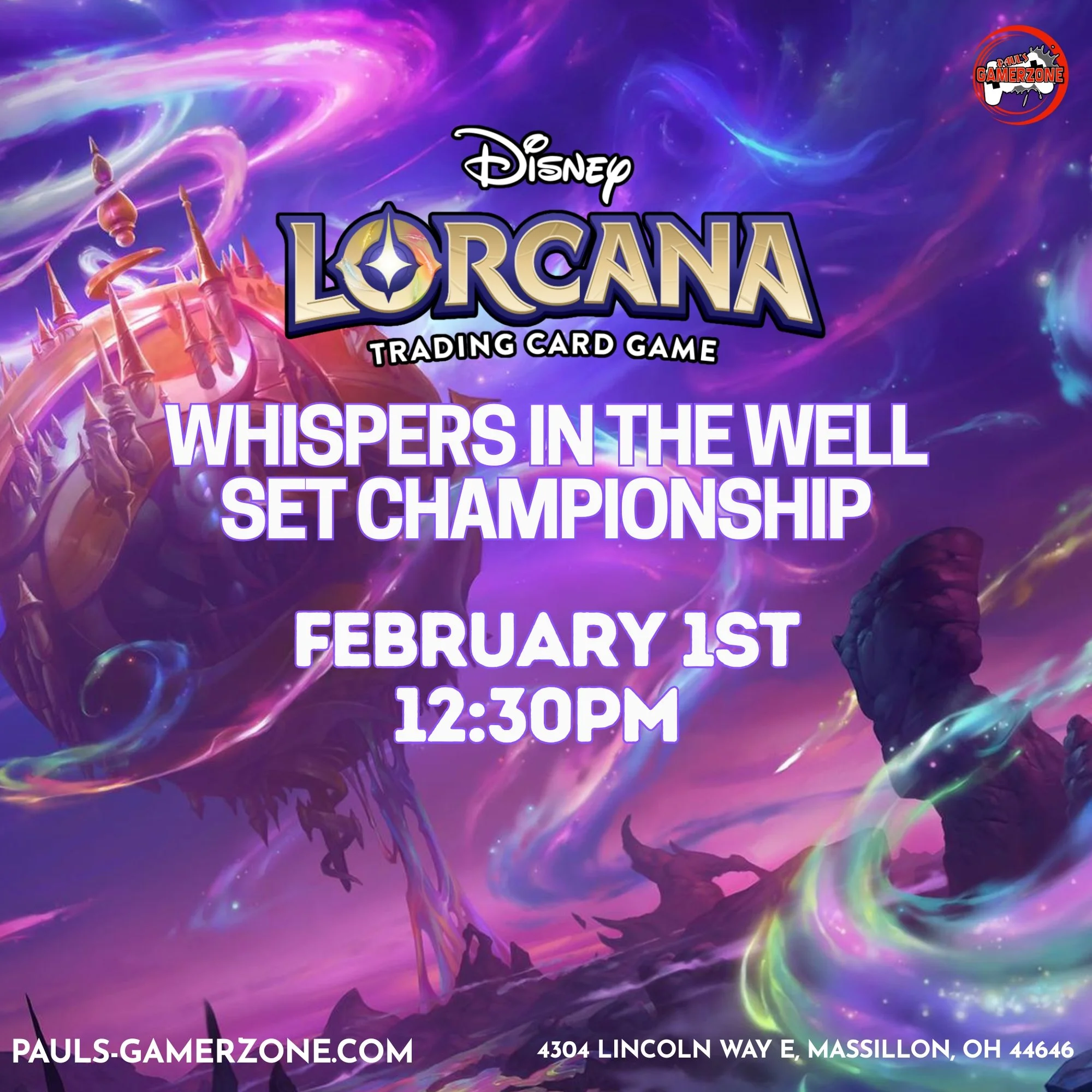 Lorcana Event Change!