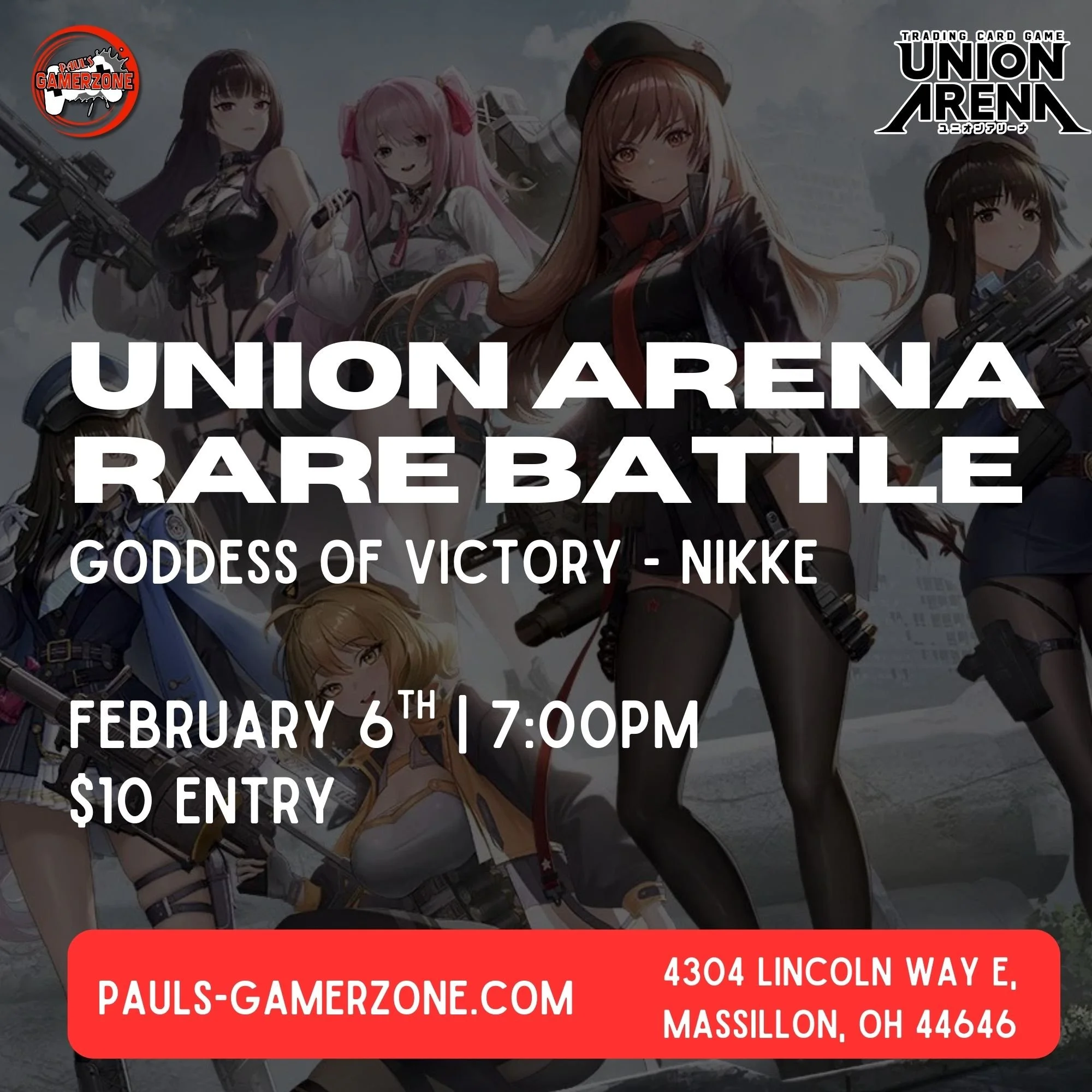 Union Arena - Nikke Rare battle!