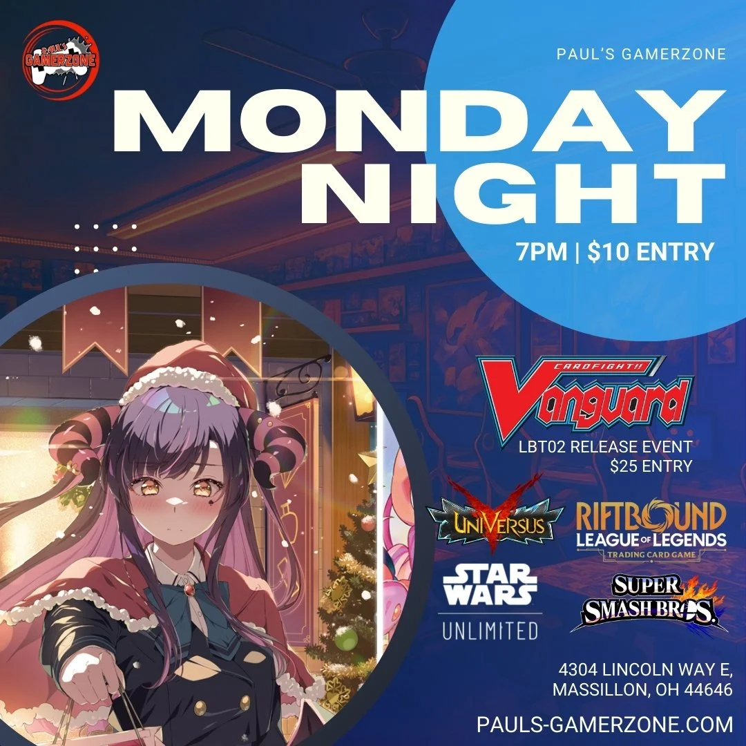 Monday Night’s Lineup!