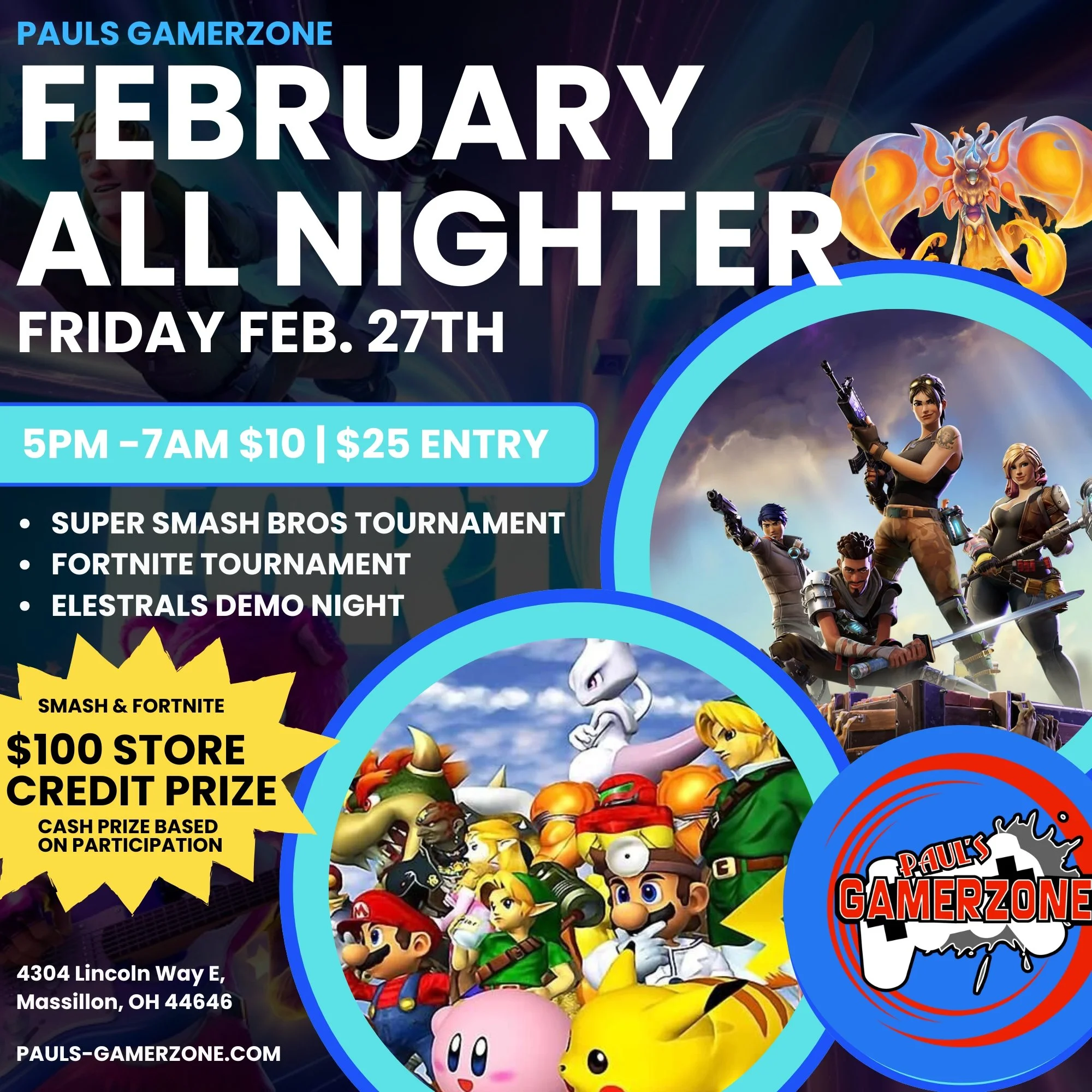 February All Nighter!