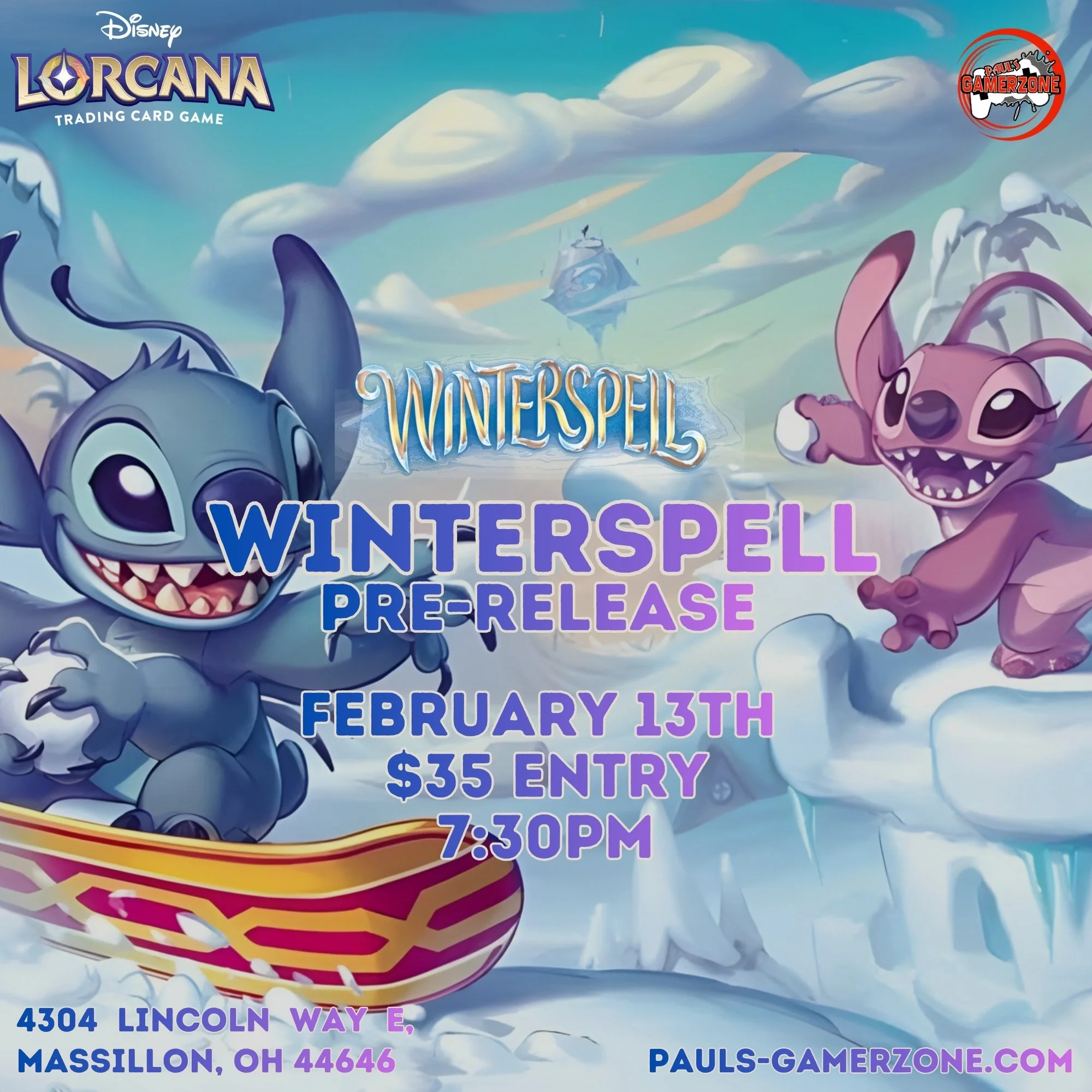 Lorcana: Winterspell Pre-release