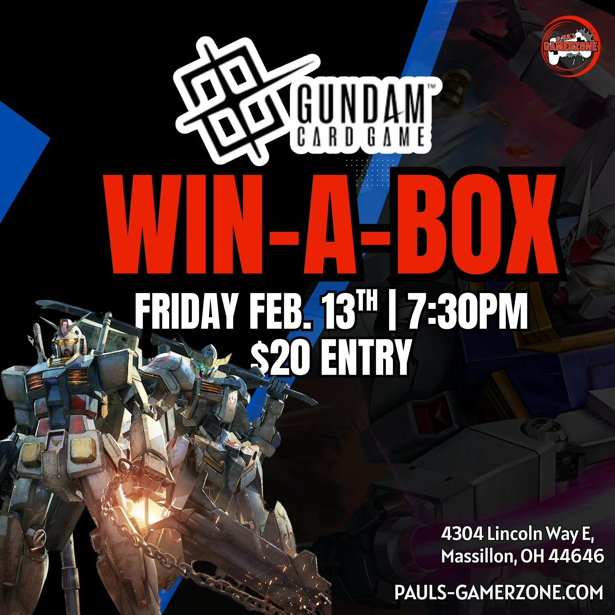 Gundam: Win-a-Box!