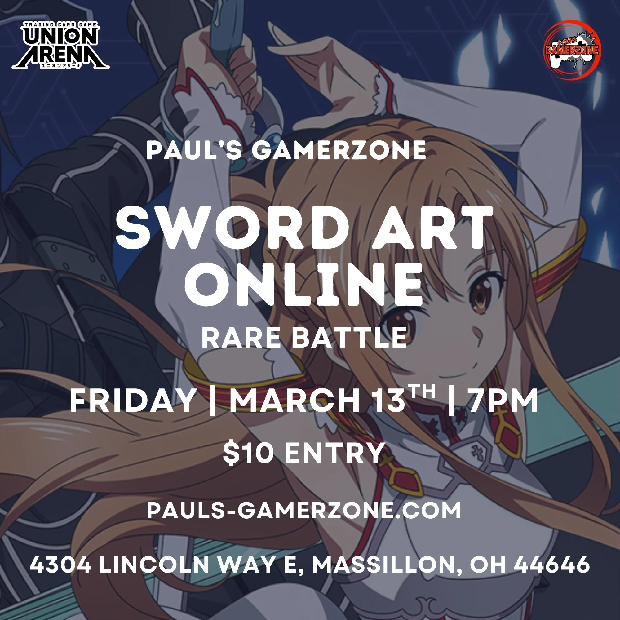Union Arena: Sword Art Online VOL.2 Rare Battle!