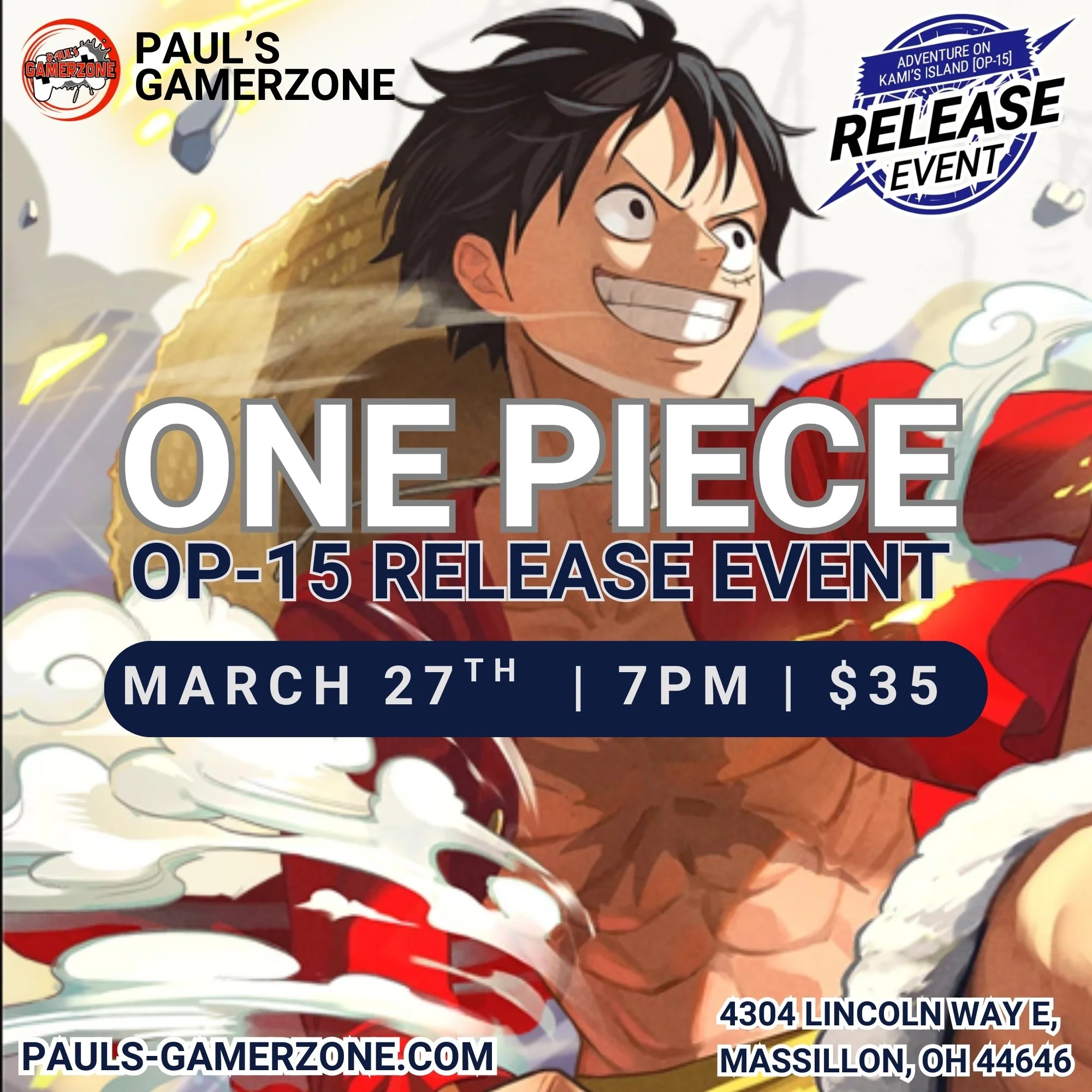 One Piece OP15 Release Event!