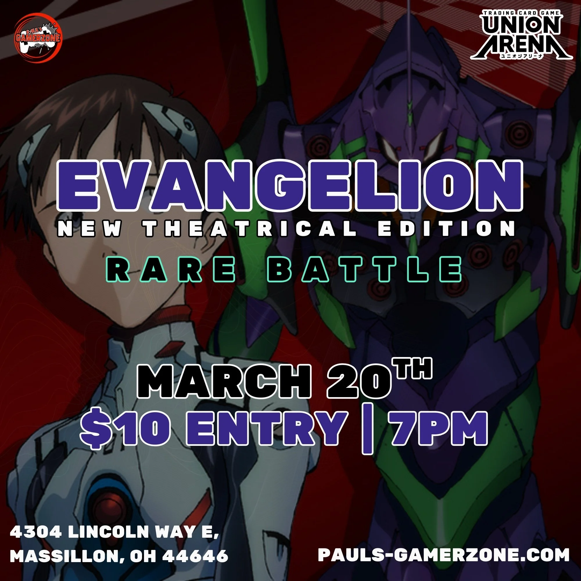 Union Arena: Evangelion Rare Battle!