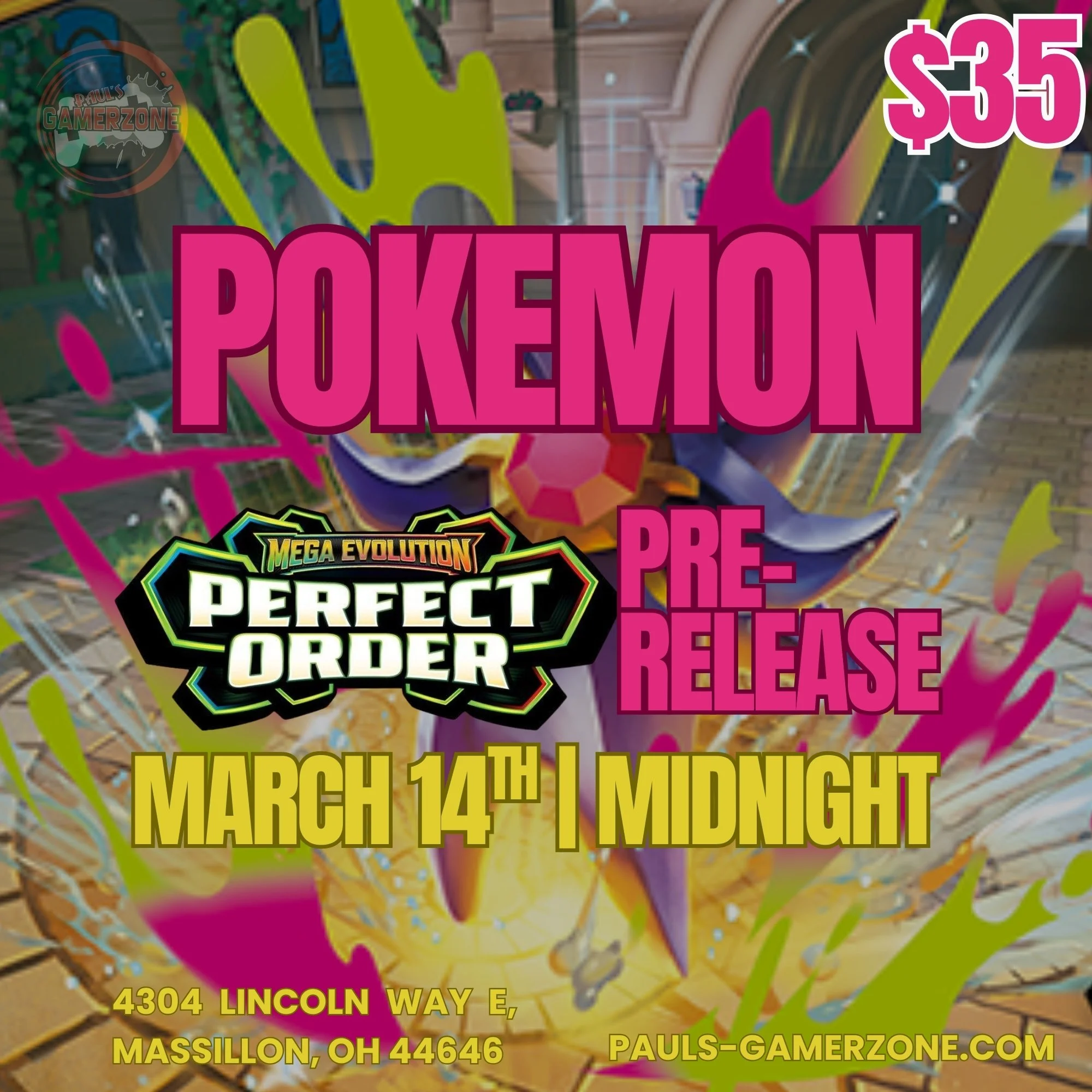 Pokemon: Perfect Order Pre-Release