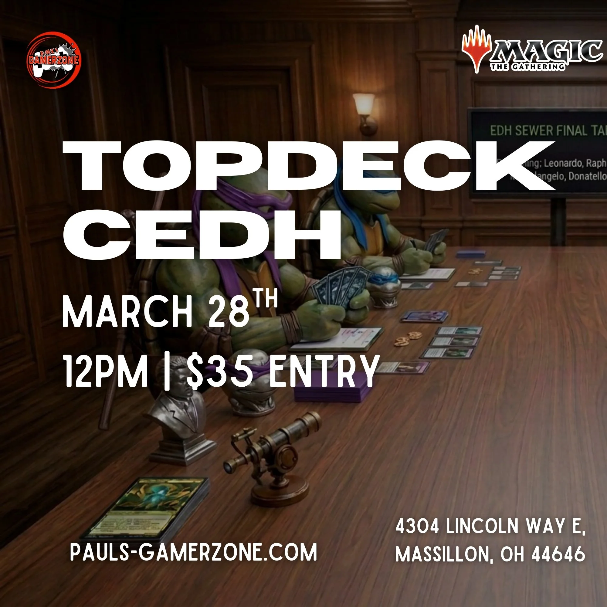 TOPDECK CEDH EVENT!