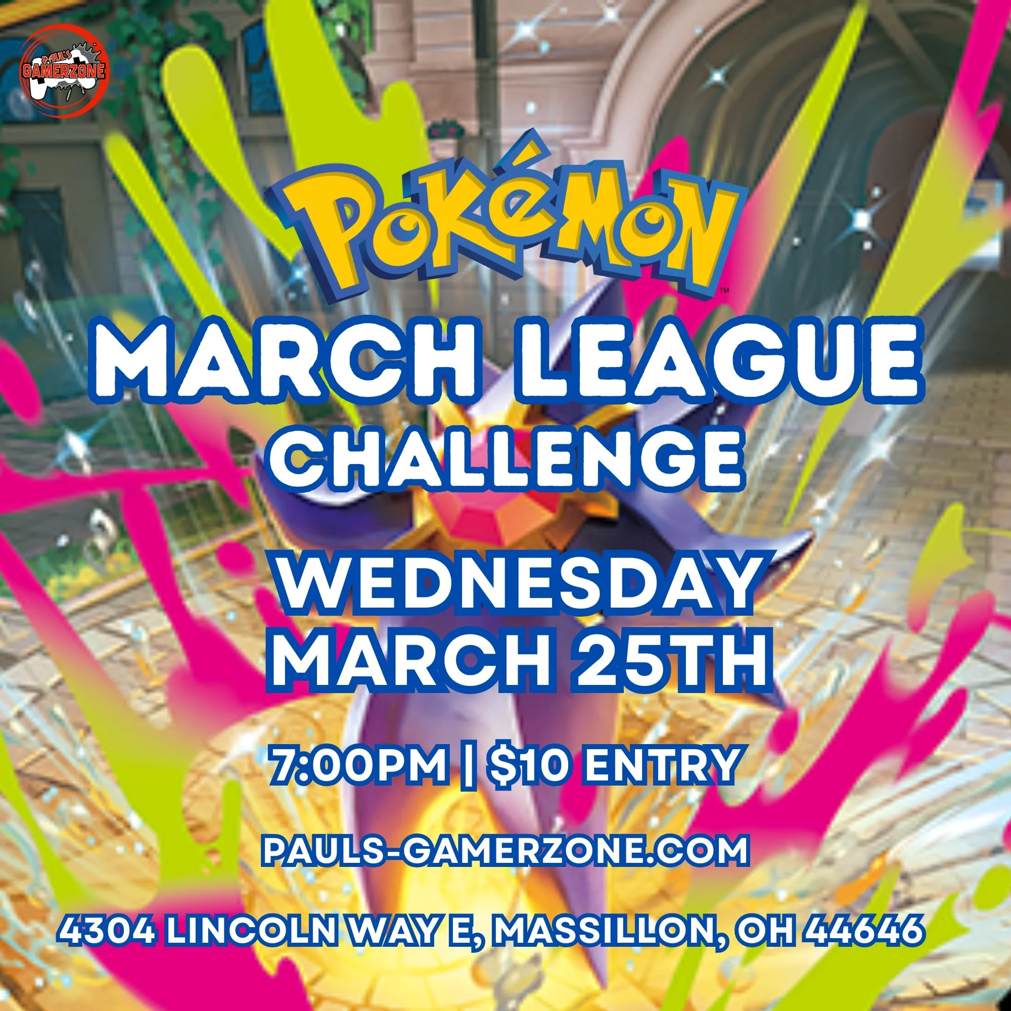 Pokemon March League Challenge!