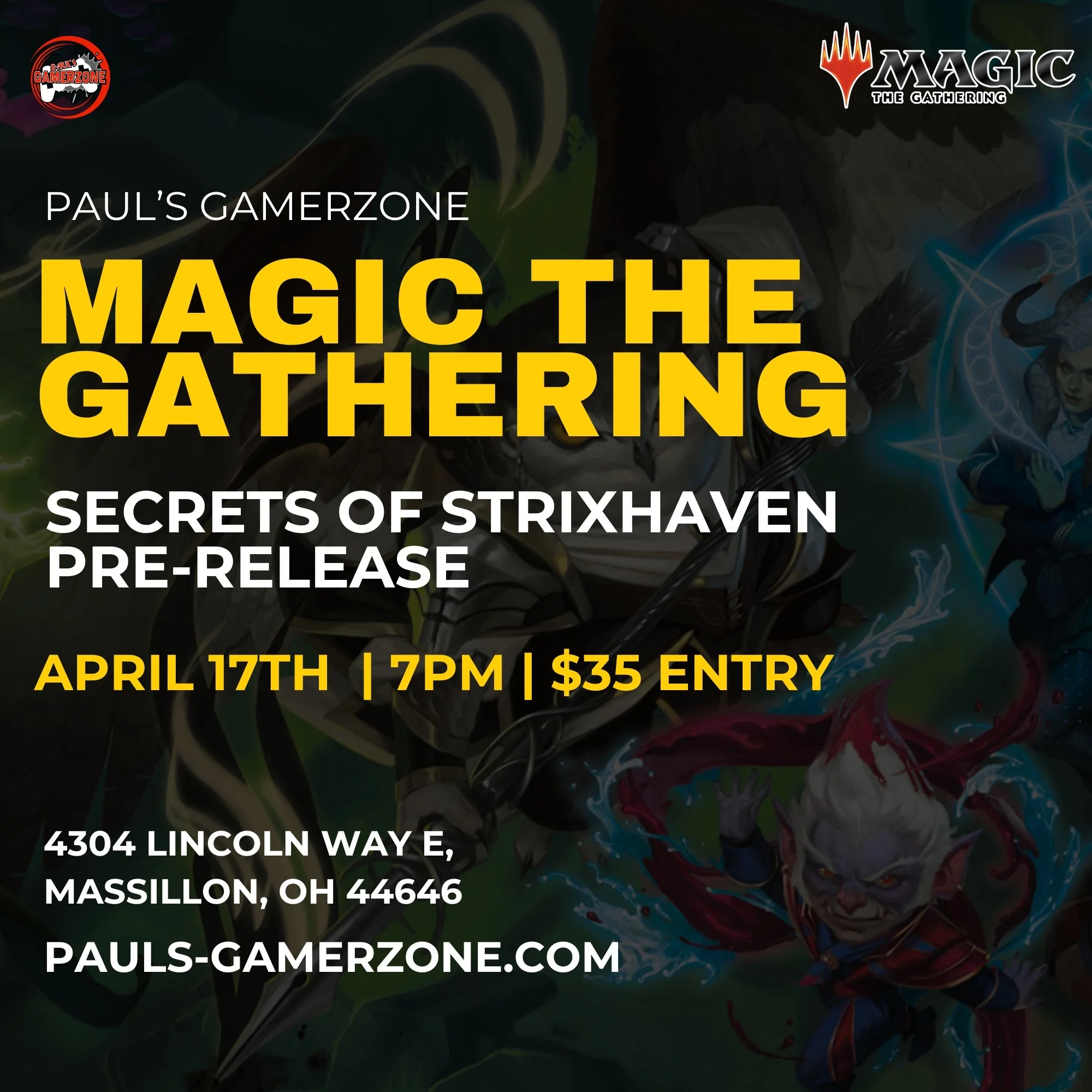 Strixhaven Pre-Release Night 1!