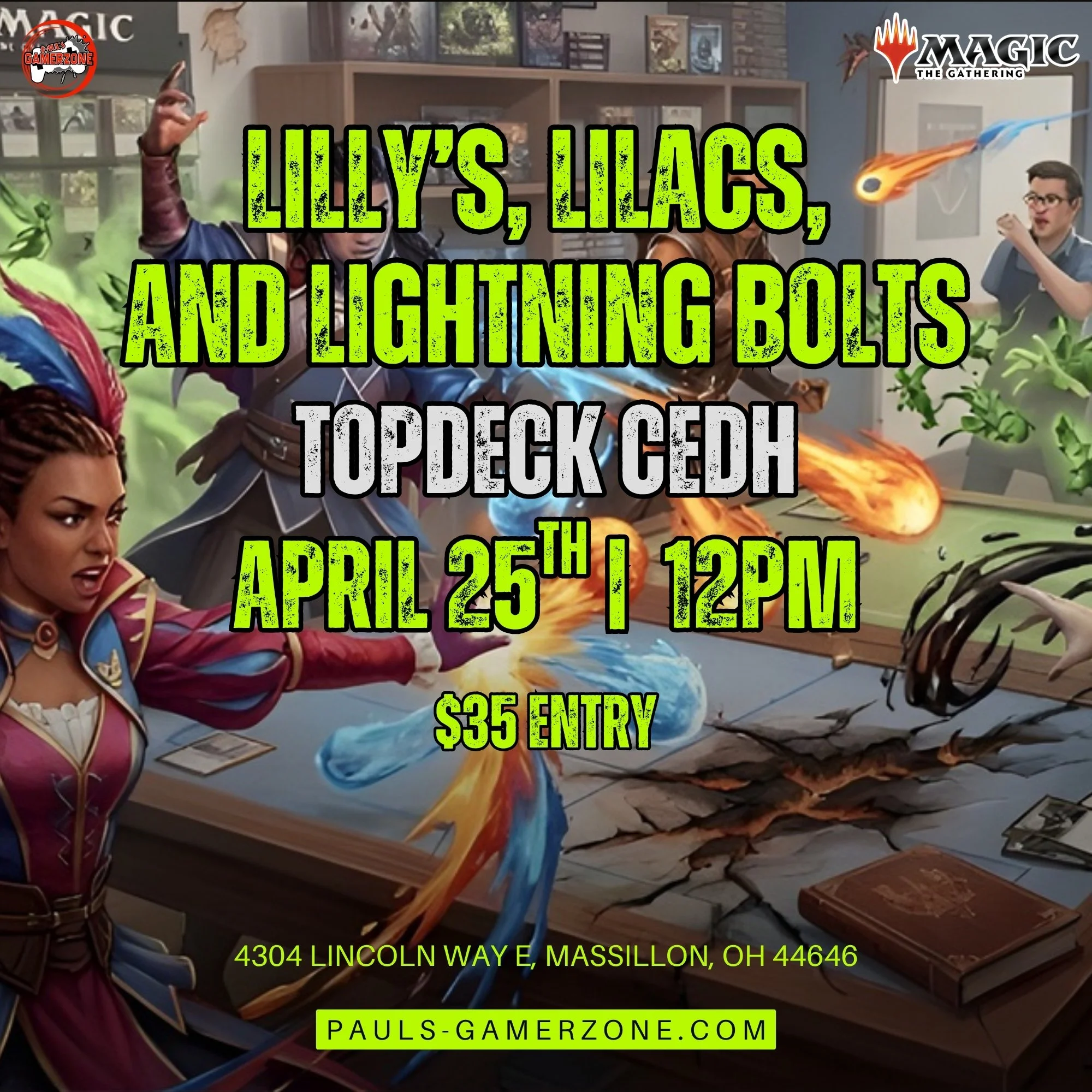 TOPDECK CEDH at Paul’s Gamerzone!