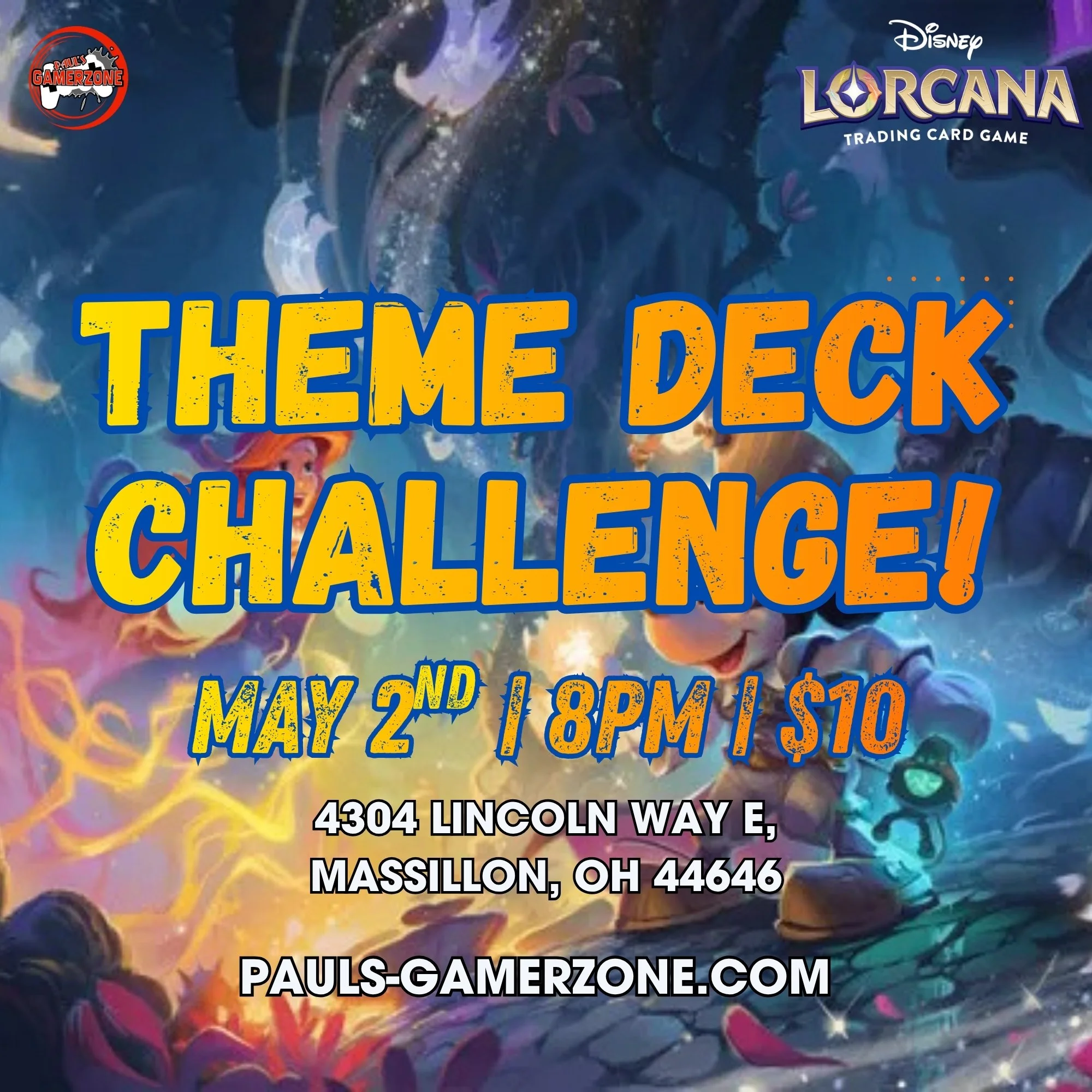 Lorcana: Theme Deck Challenge!