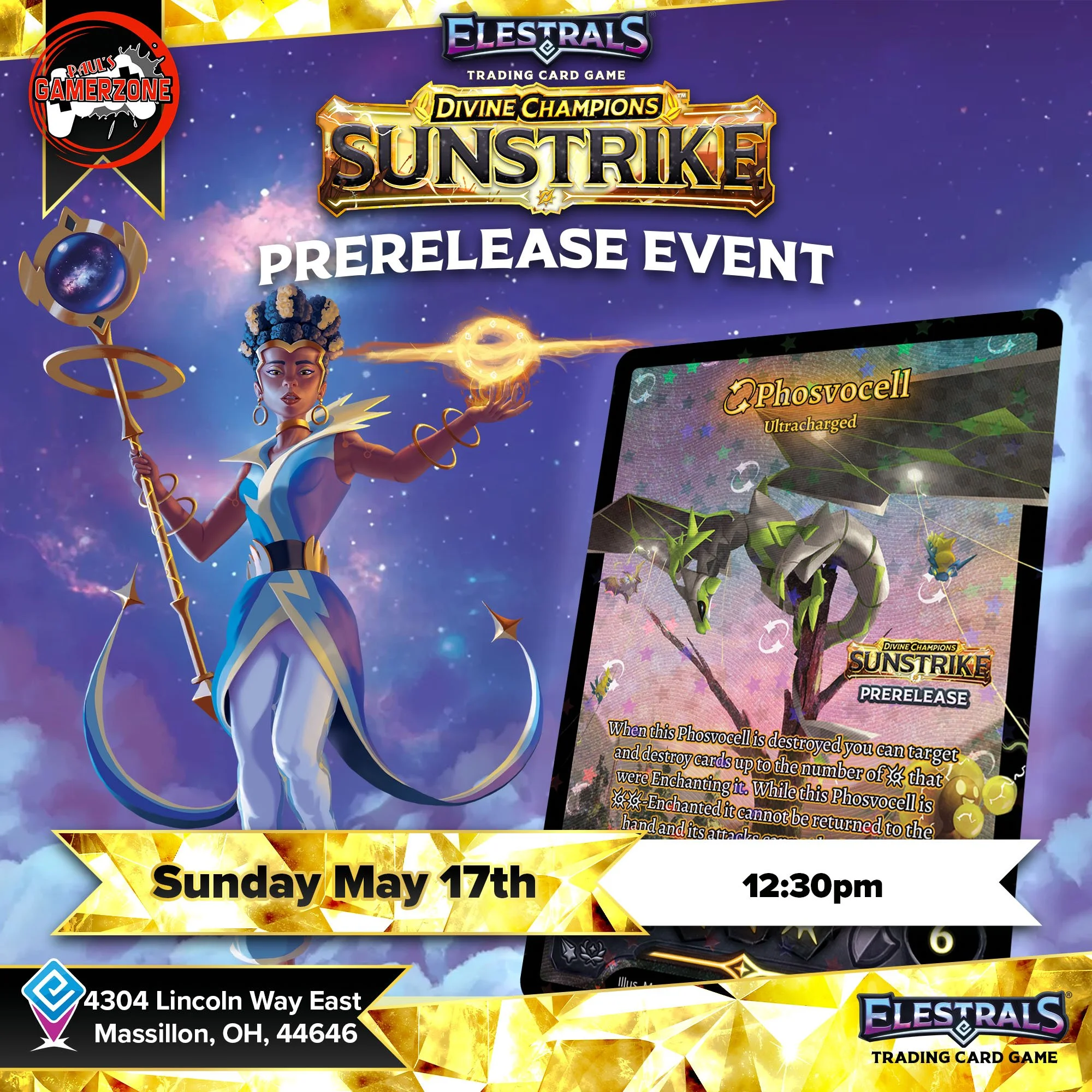 Elestrals: Sunstrike Pre-release Event!