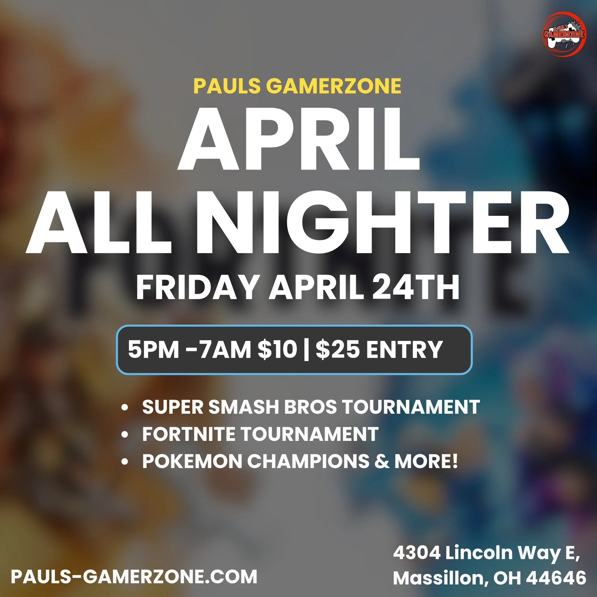 April All Nighter!