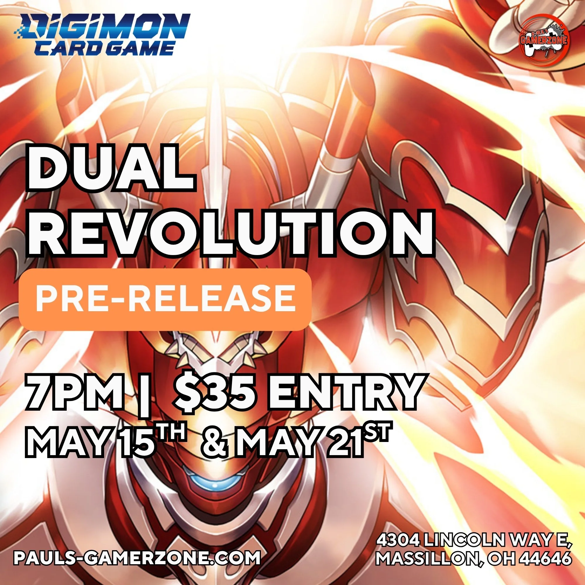 Digimon Dual Revolution: Pre-release