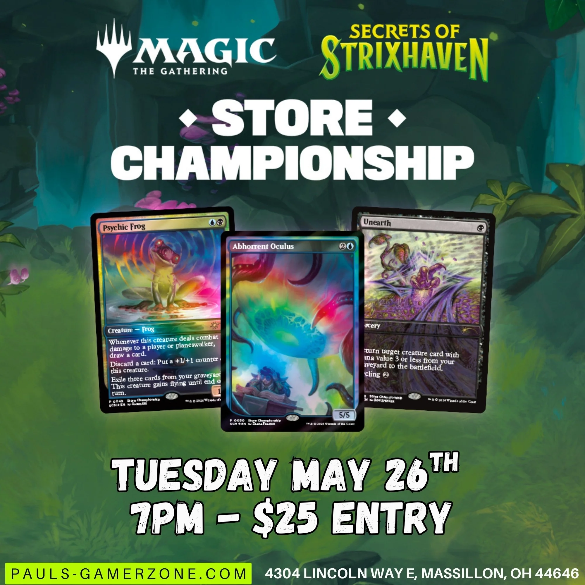 Secrets of Strixhaven: Store Championship