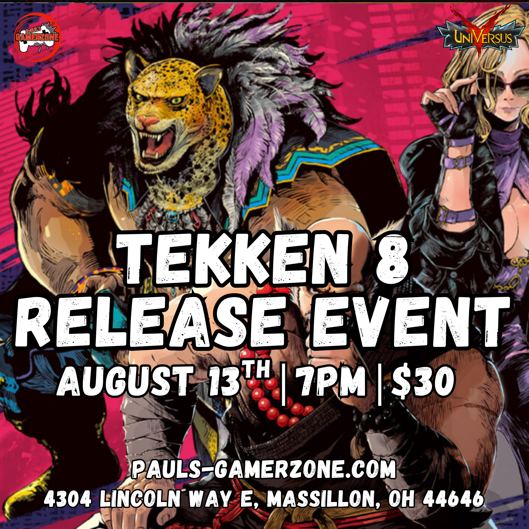 Universus: Tekken 8 Release