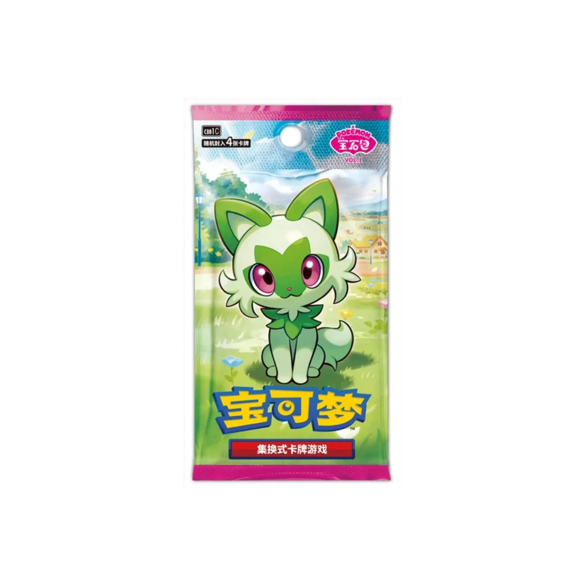 Pokémon TCG: Simplified Chinese Gem Pack Vol. 1 Booster Pack