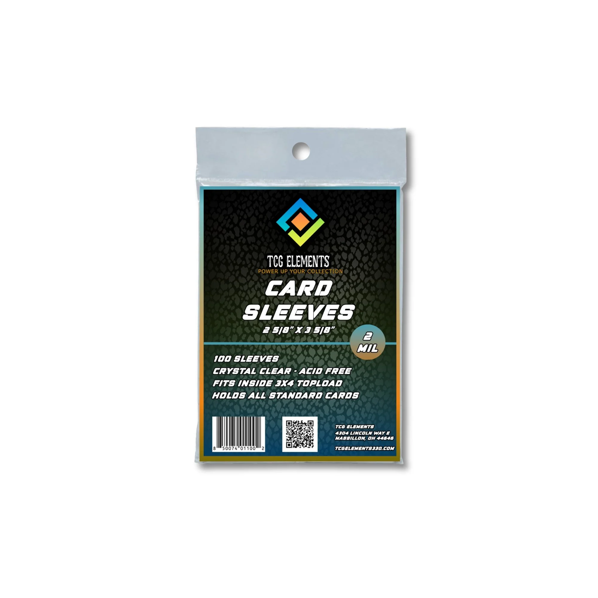 TCG Elements Card Sleeves – Standard Size (100 Count)