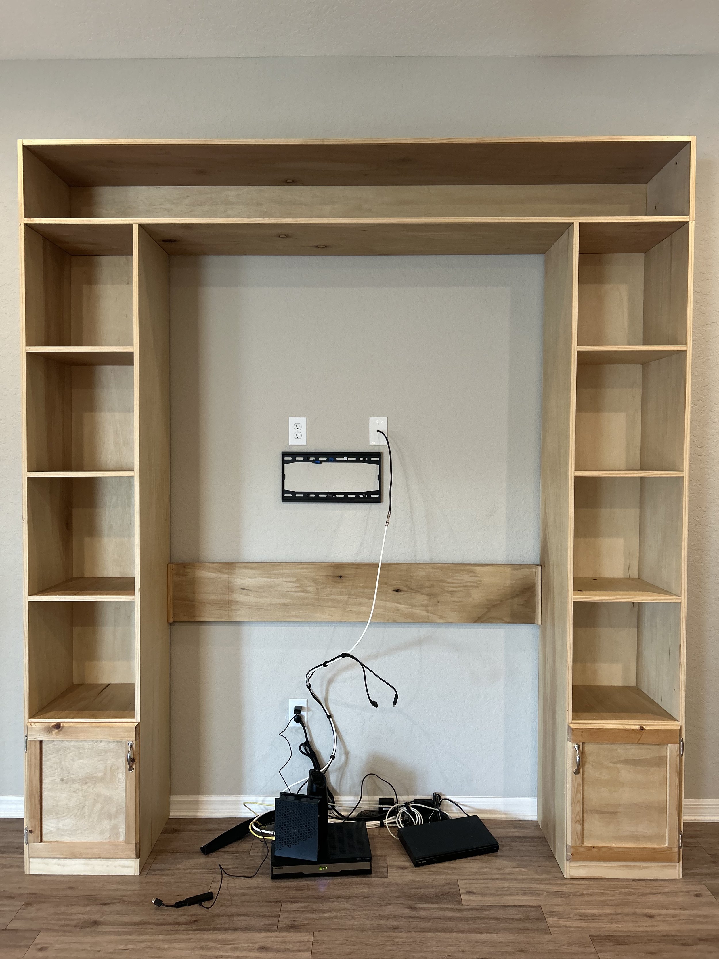 custom entertainment center