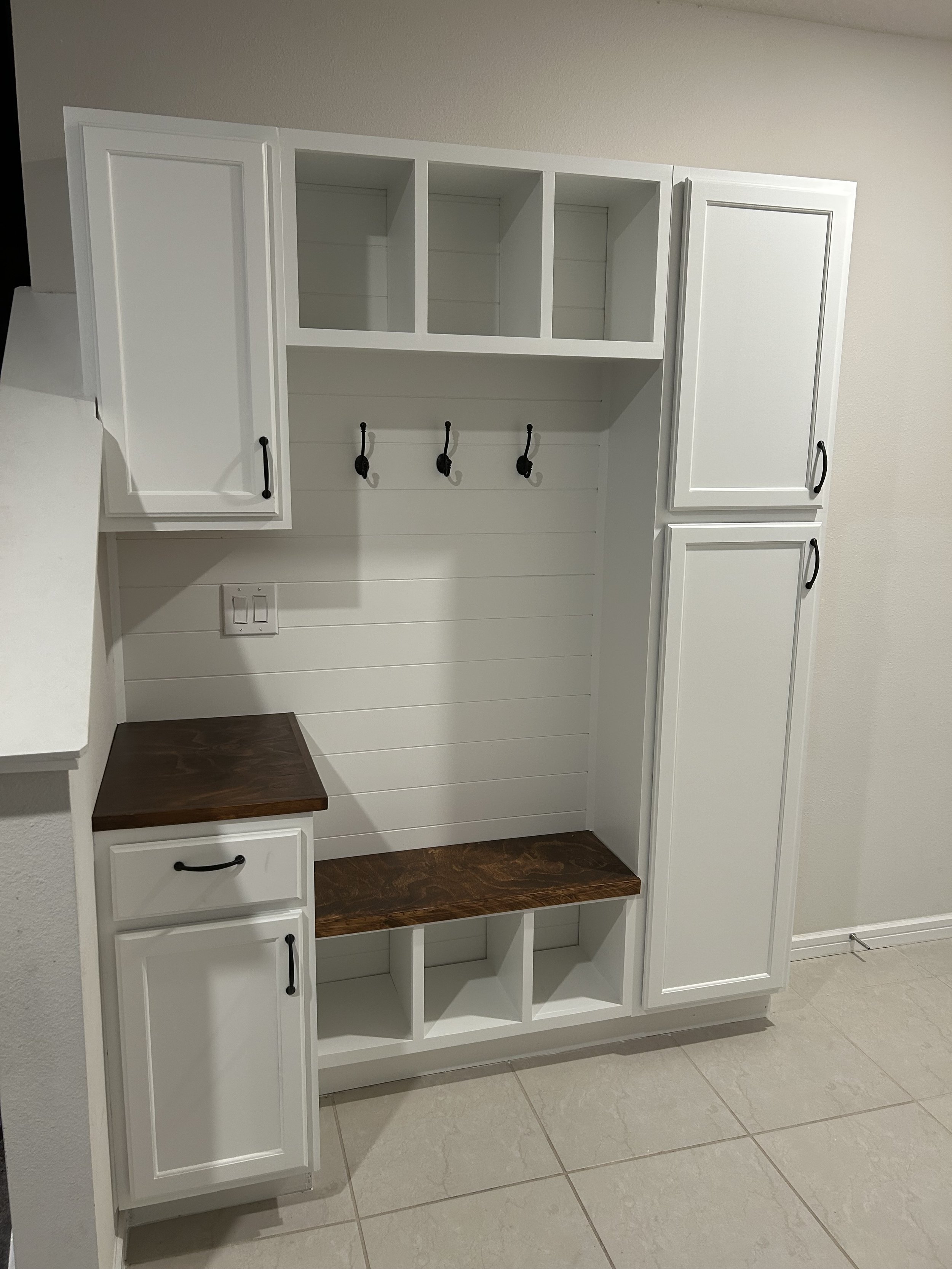 entryway custom build