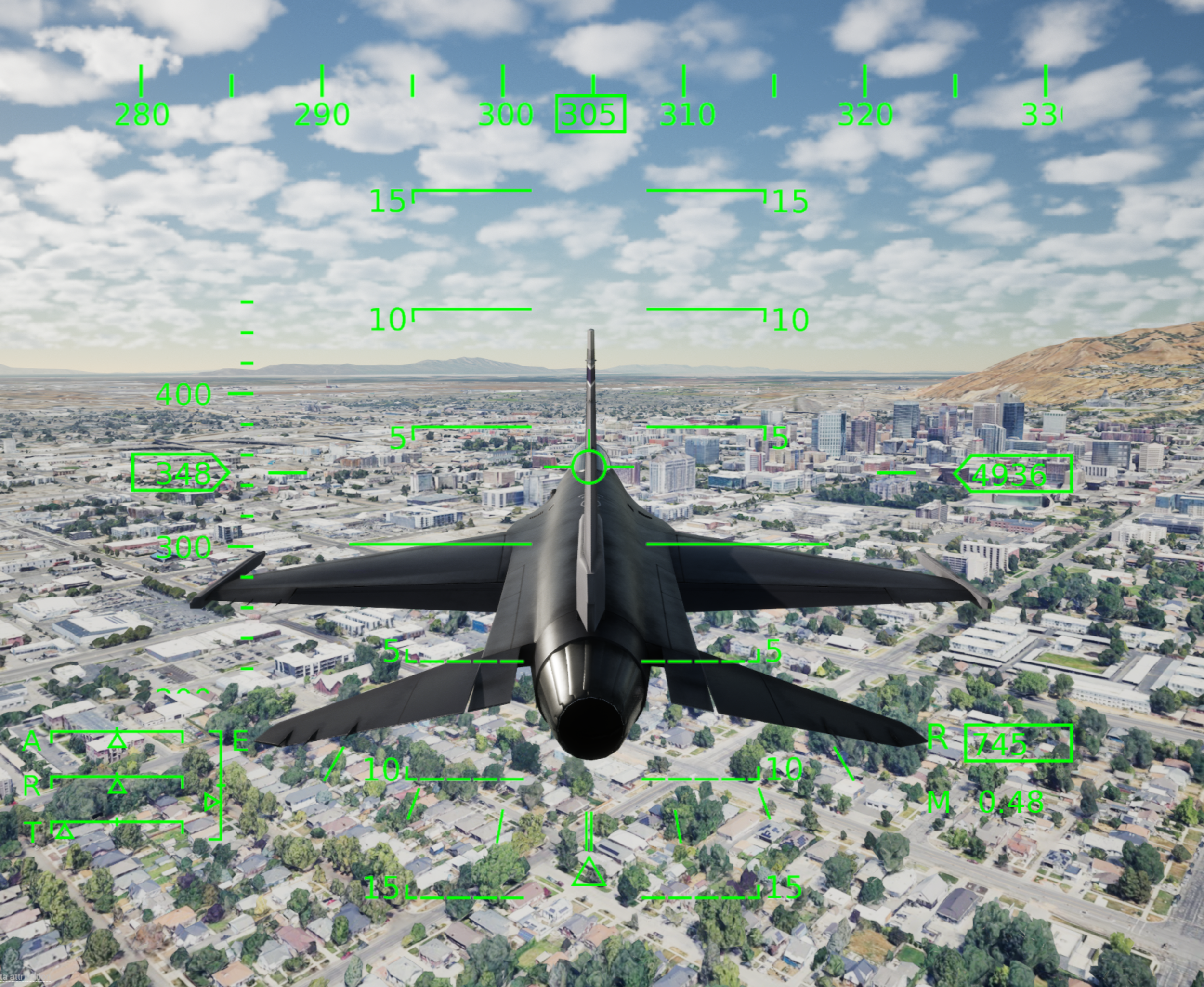 UE5 Graphics — Falcon Aerospace