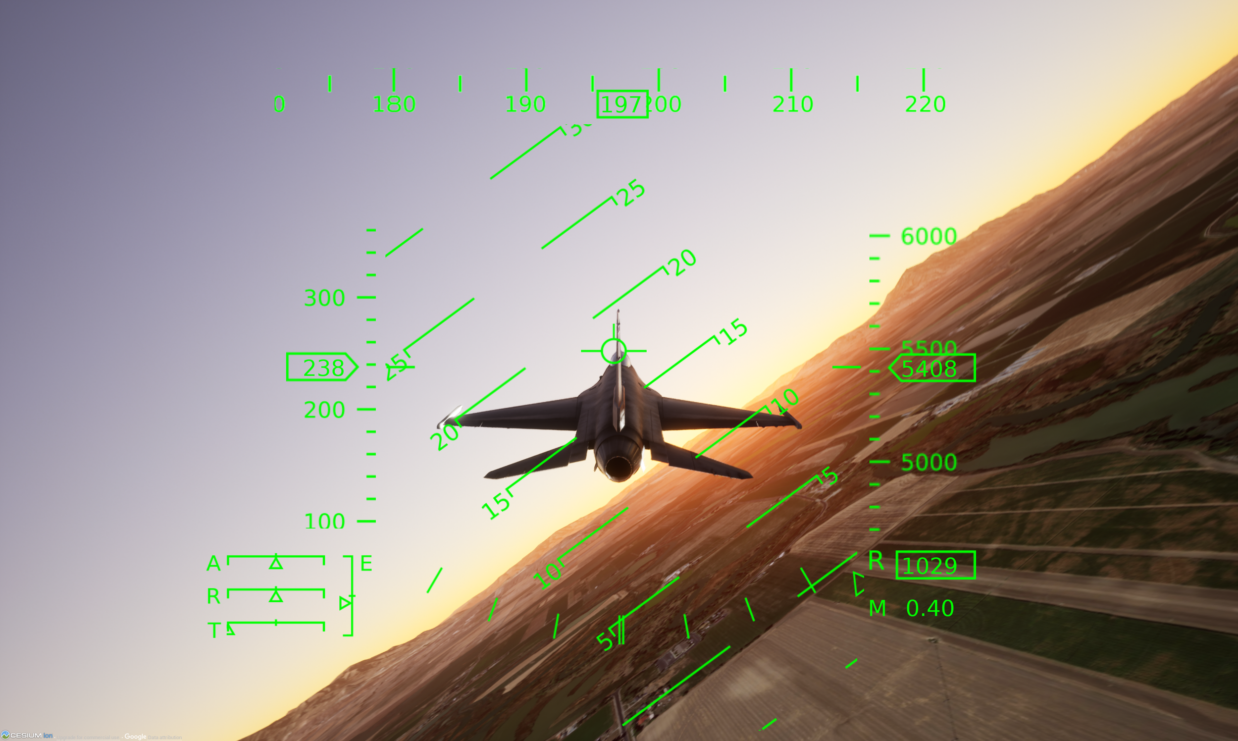 UE5 Graphics — Falcon Aerospace