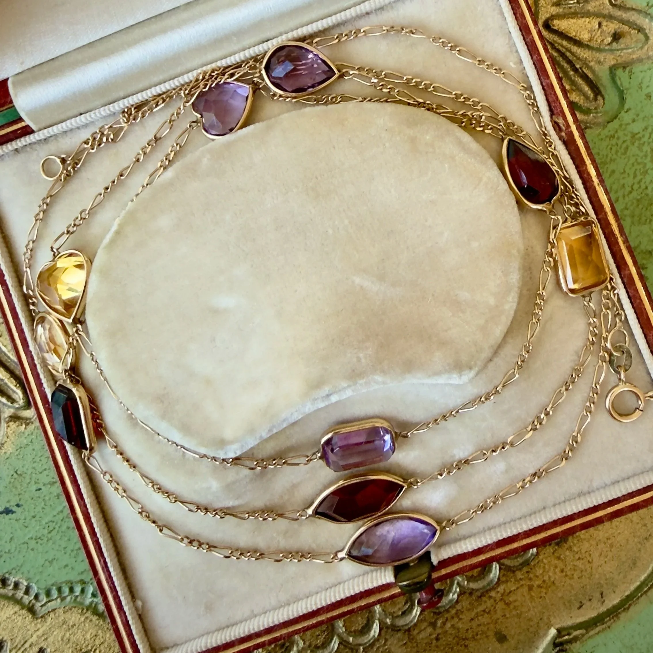 Vintage Harlequin Necklace