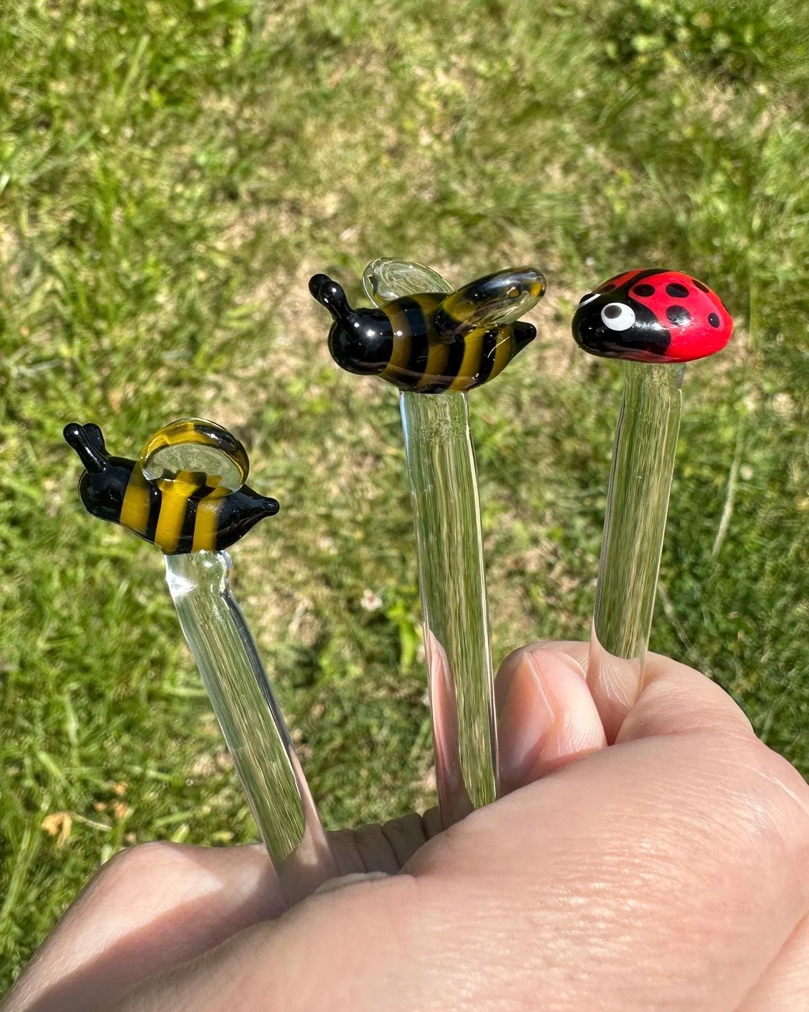 Glass Garden Stir Stick