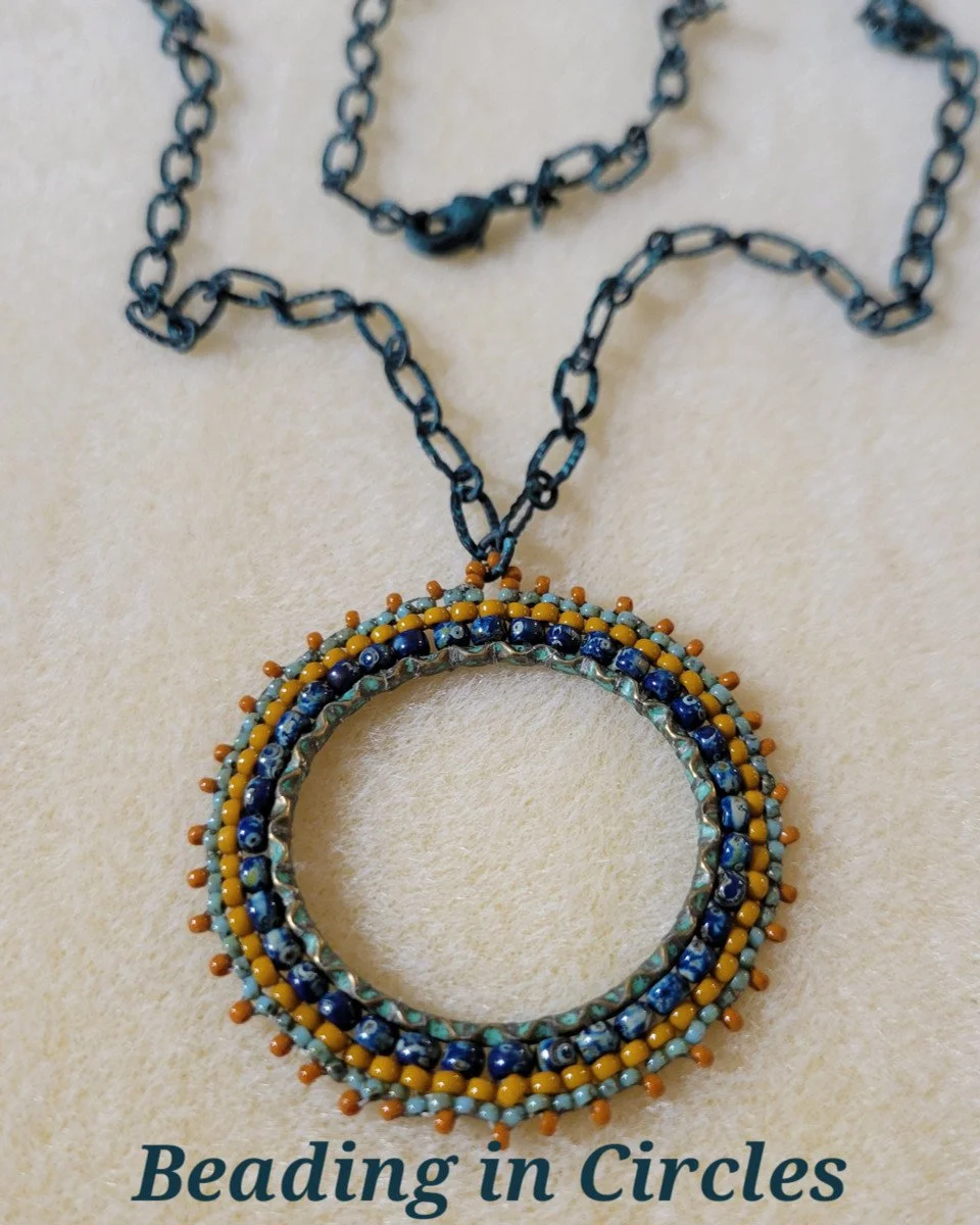 Learn Beading In Circles - Round Brick Stitch