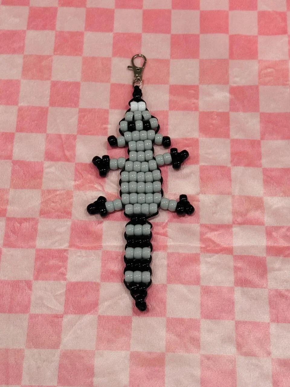 Pony Bead Keychain