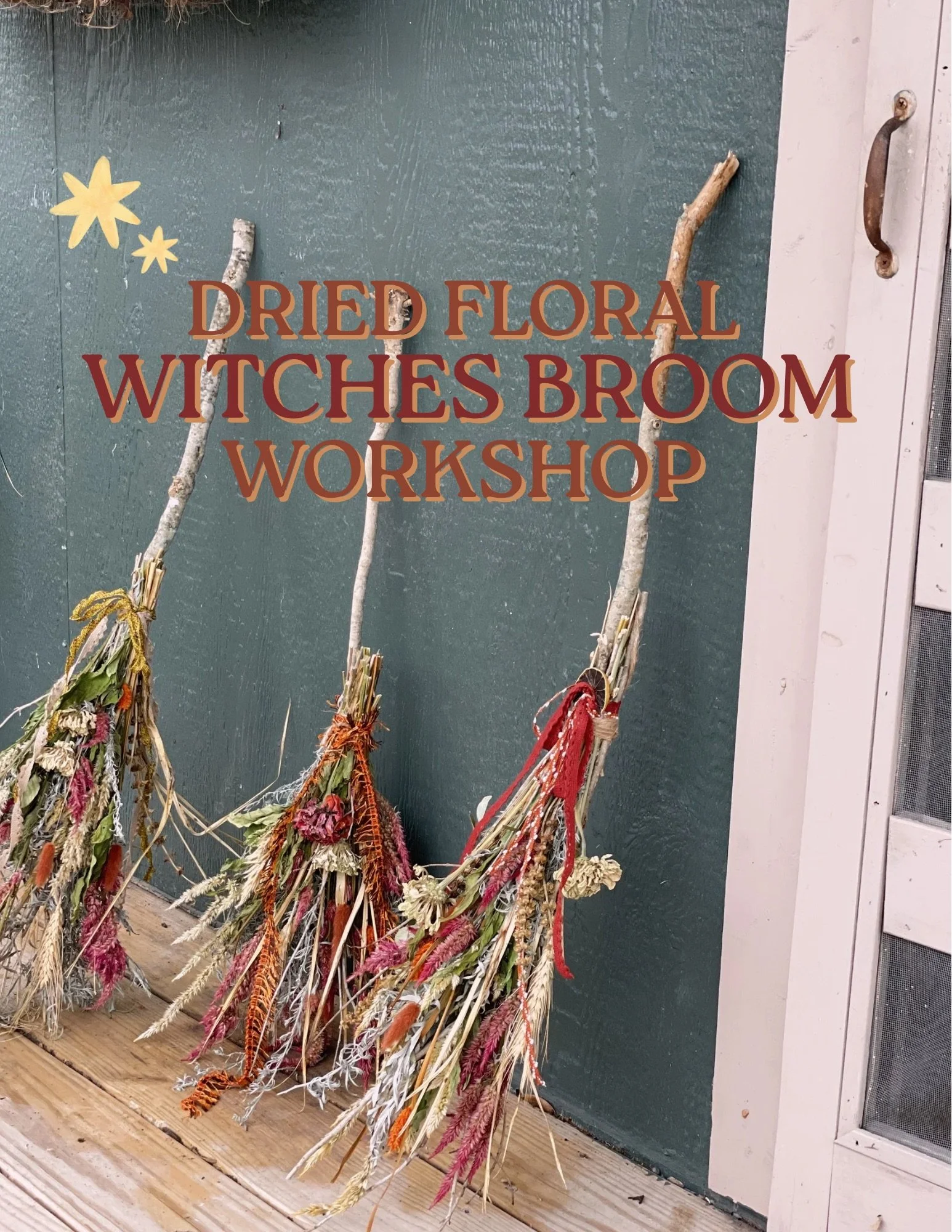 Dried Floral Witches Broom | OCT 15 - 6:30PM