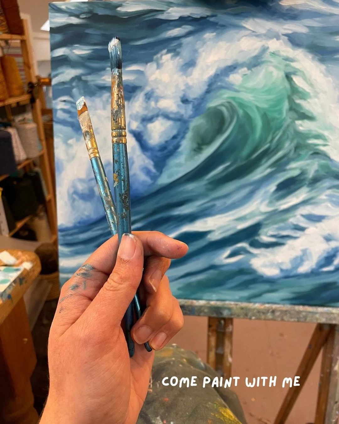 ✨Come paint with me ✨

I&rsquo;m not saying I&rsquo;m about to give workshops, cos I am wayyyyy too socially awkward to try teach (and hardly even know what I&rsquo;m doing) - but! I thought it would be fun to try capture some of the process. I don&r