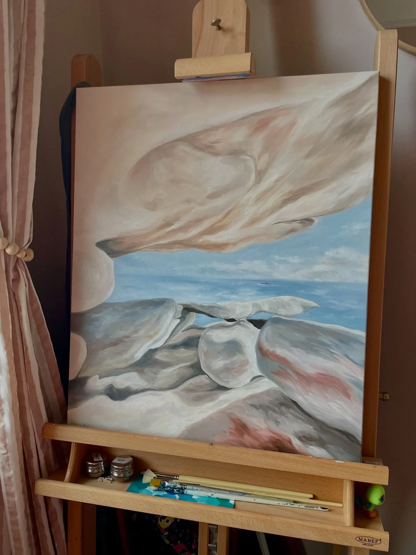 Newest painting! I had a moment there where I needed some time away from creating and settle into my new life. But that break has just giving me more of a drive and a zeal for it! Canvases are on their way and I&rsquo;m full of ideas! 

My phone came