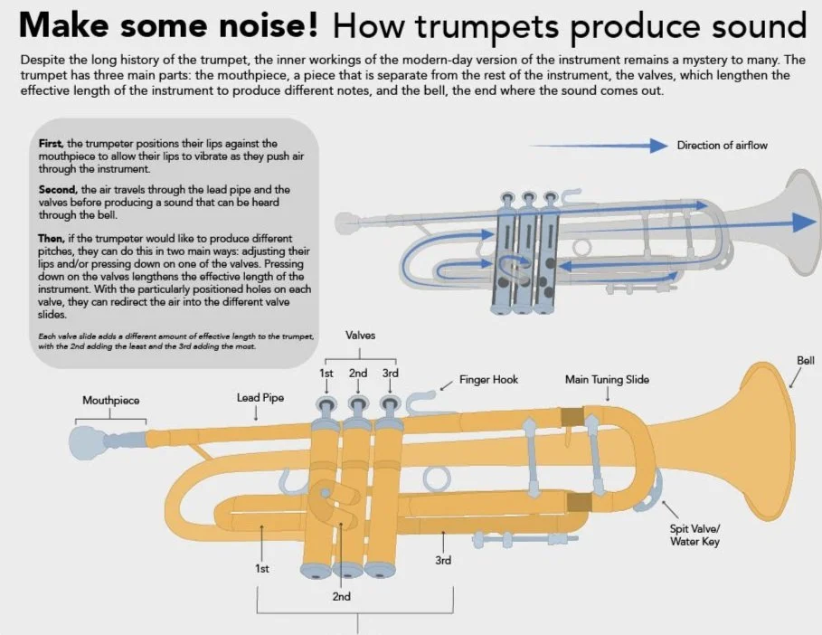 Trumpet infographic preview.