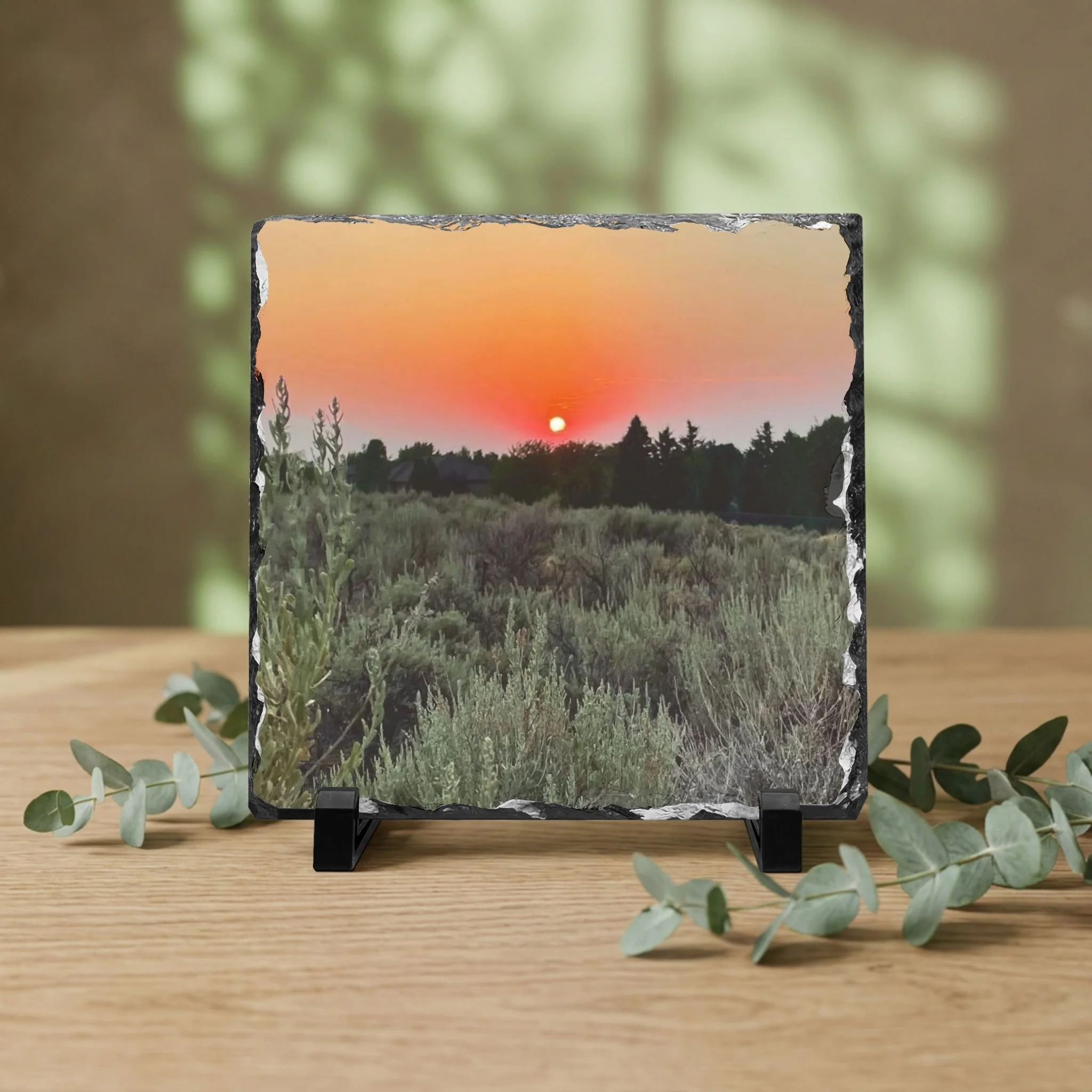 Captured Moments Natural Slate Plaques