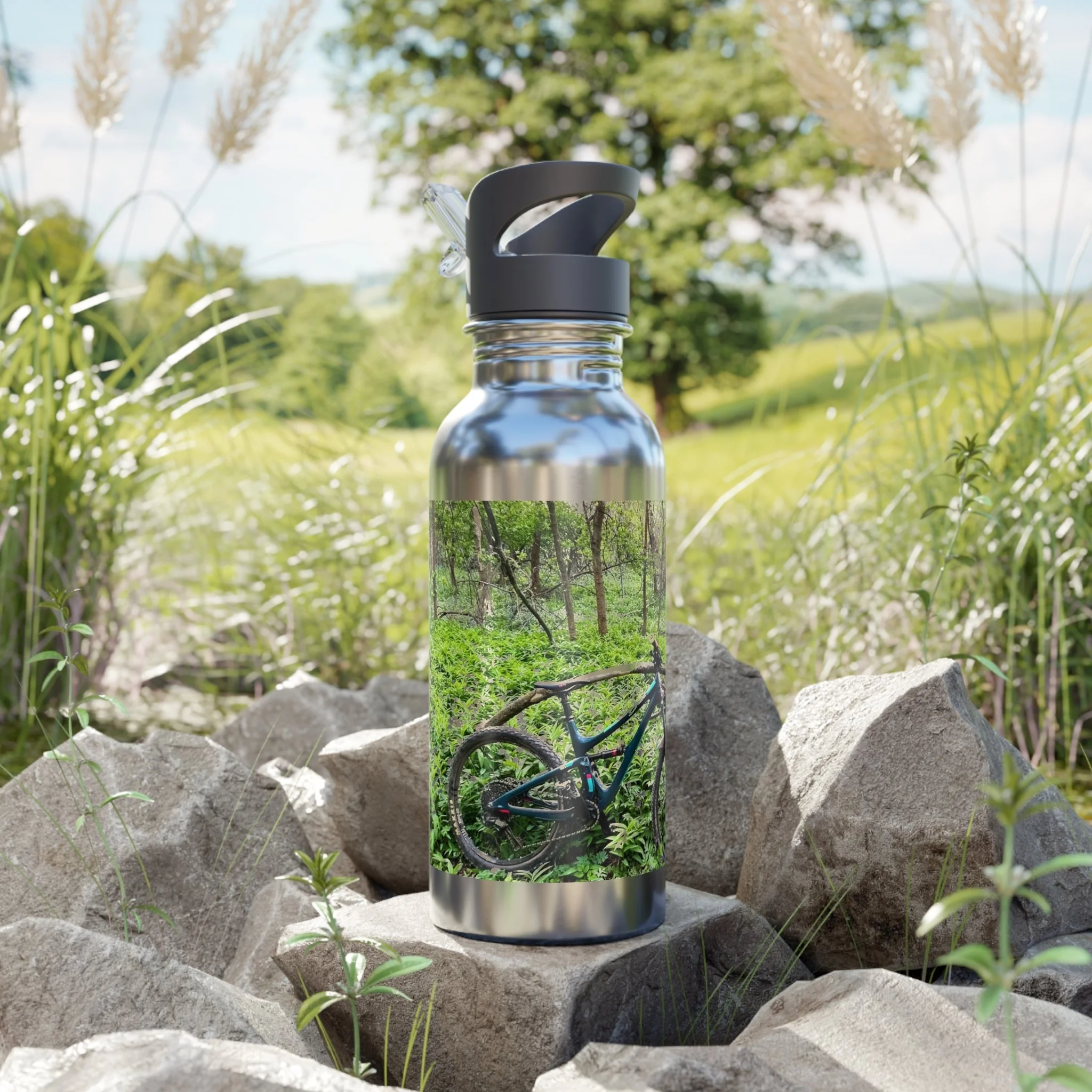 Captured Trails Stainless Steel Water Bottles