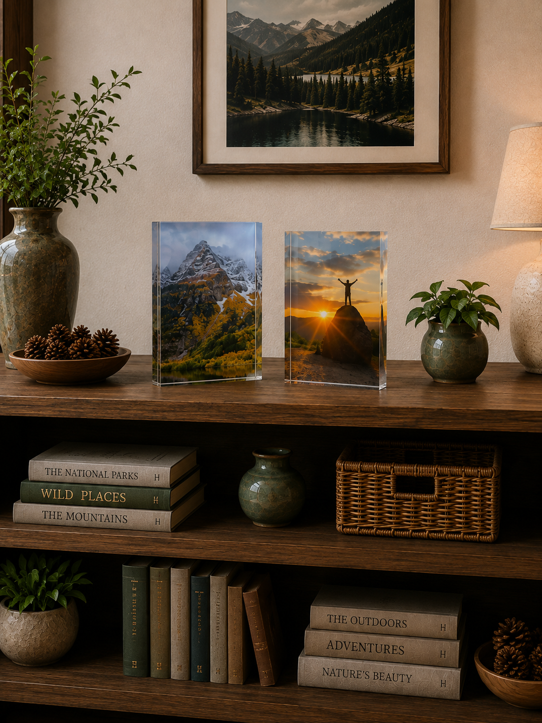 Acrylic Vertical Photo Blocks