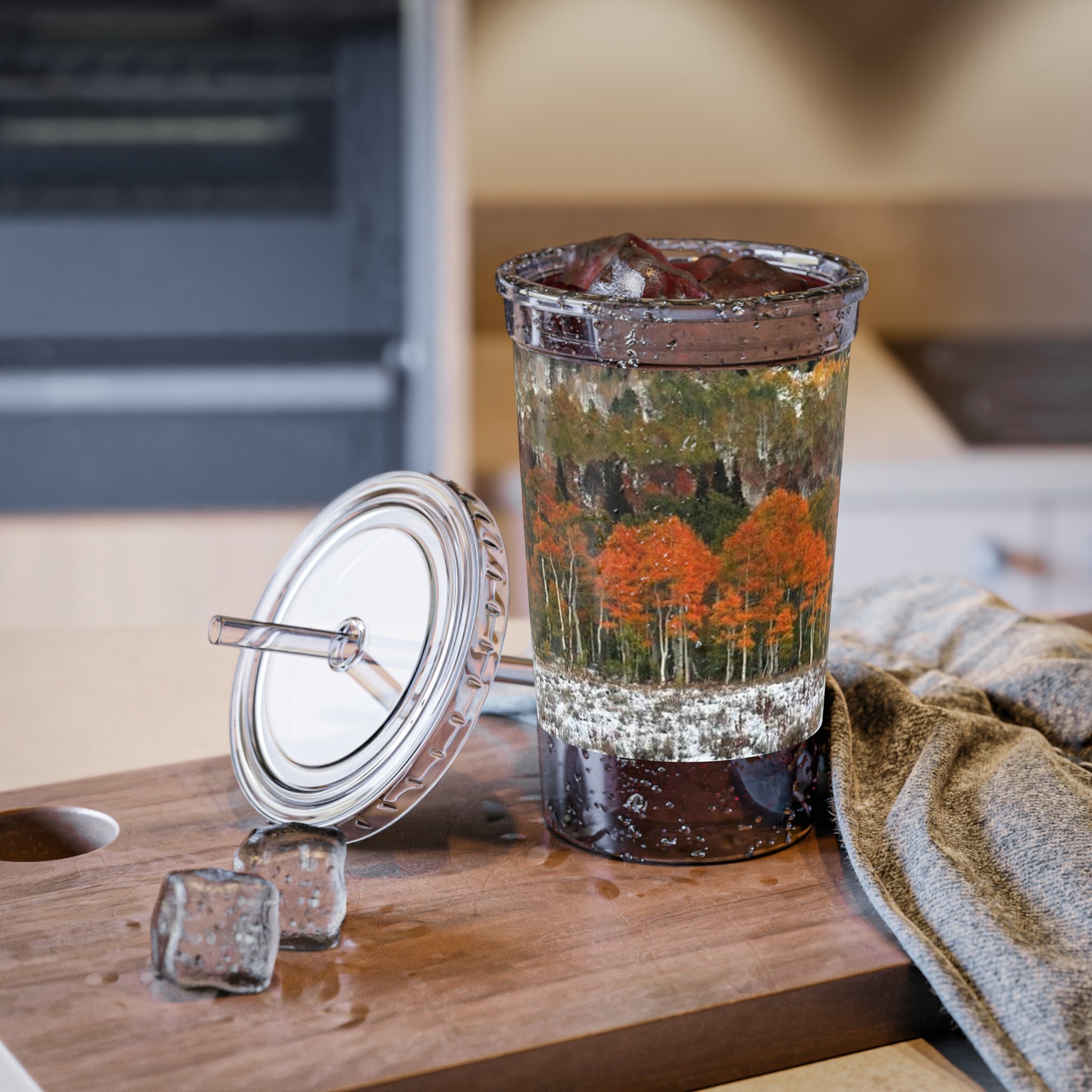 Captured Trails Acrylic Insulated Tumblers