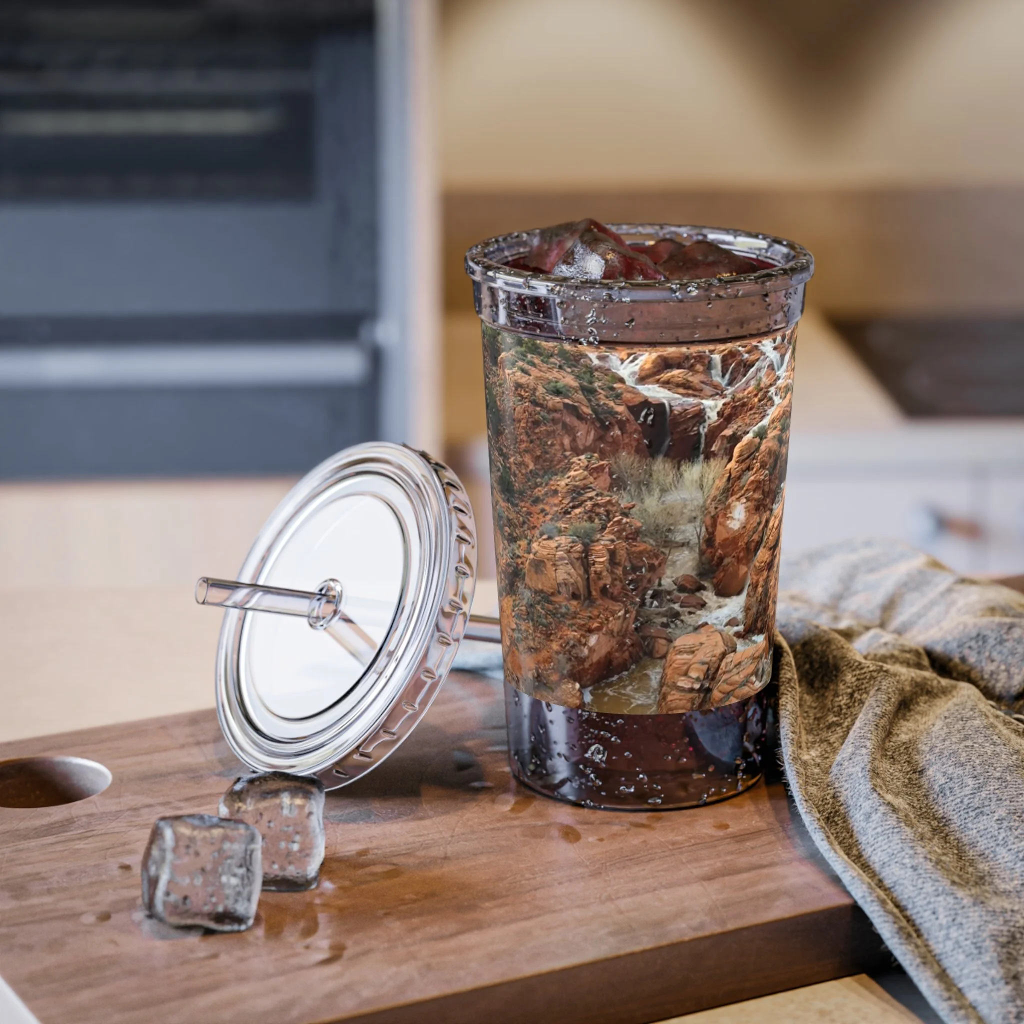 Captured Trails Acrylic Insulated Tumblers
