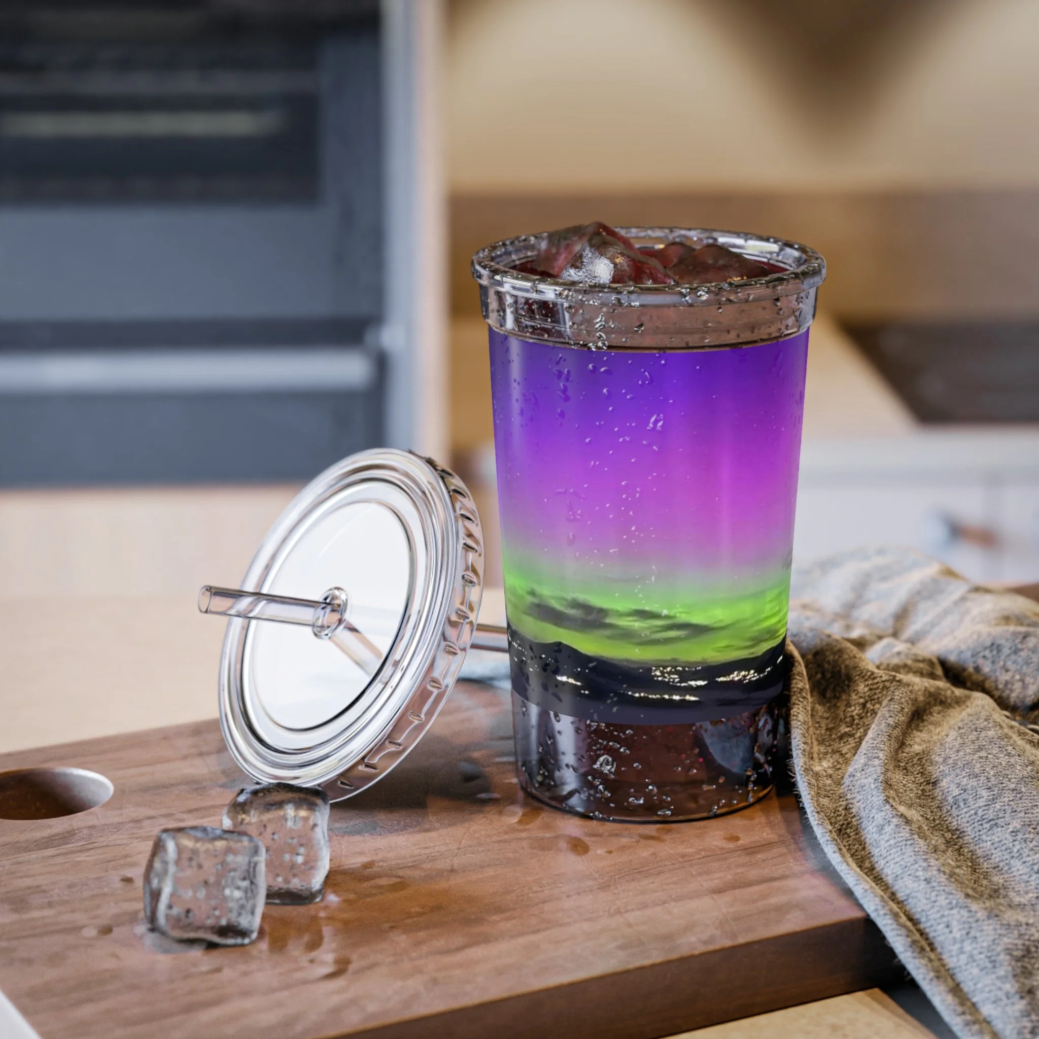 Captured Trails Acrylic Insulated Tumblers