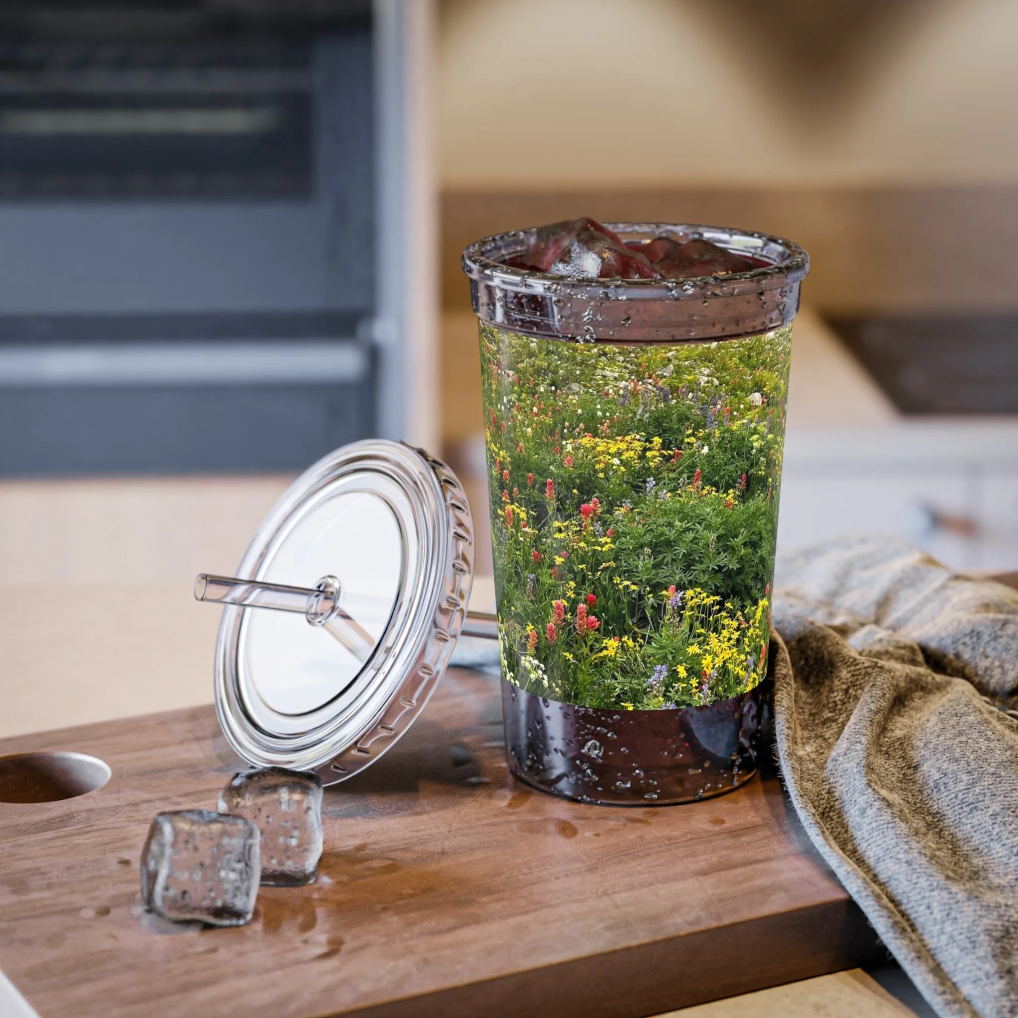 Captured Trails Acrylic Insulated Tumblers