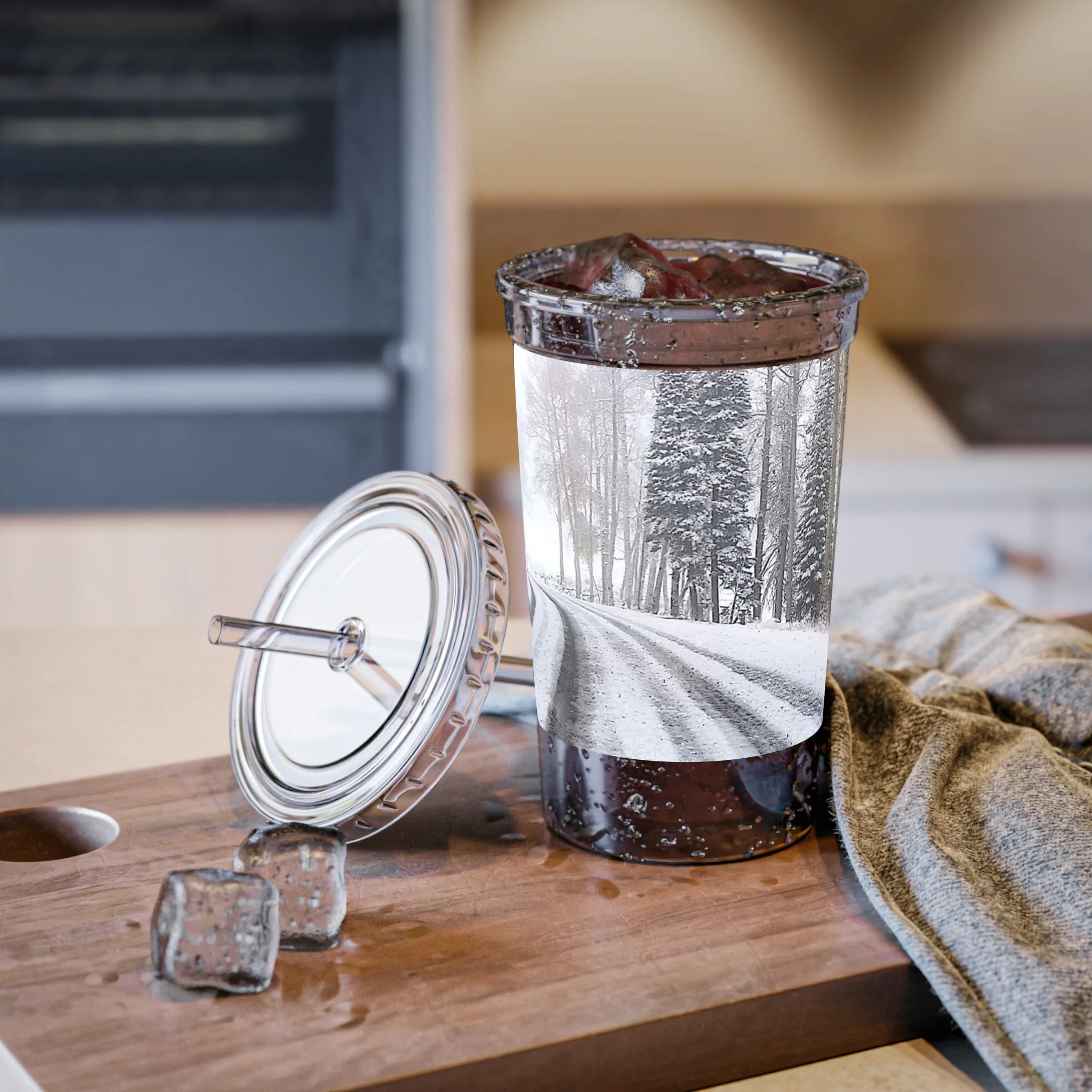Captured Trails Acrylic Insulated Tumblers