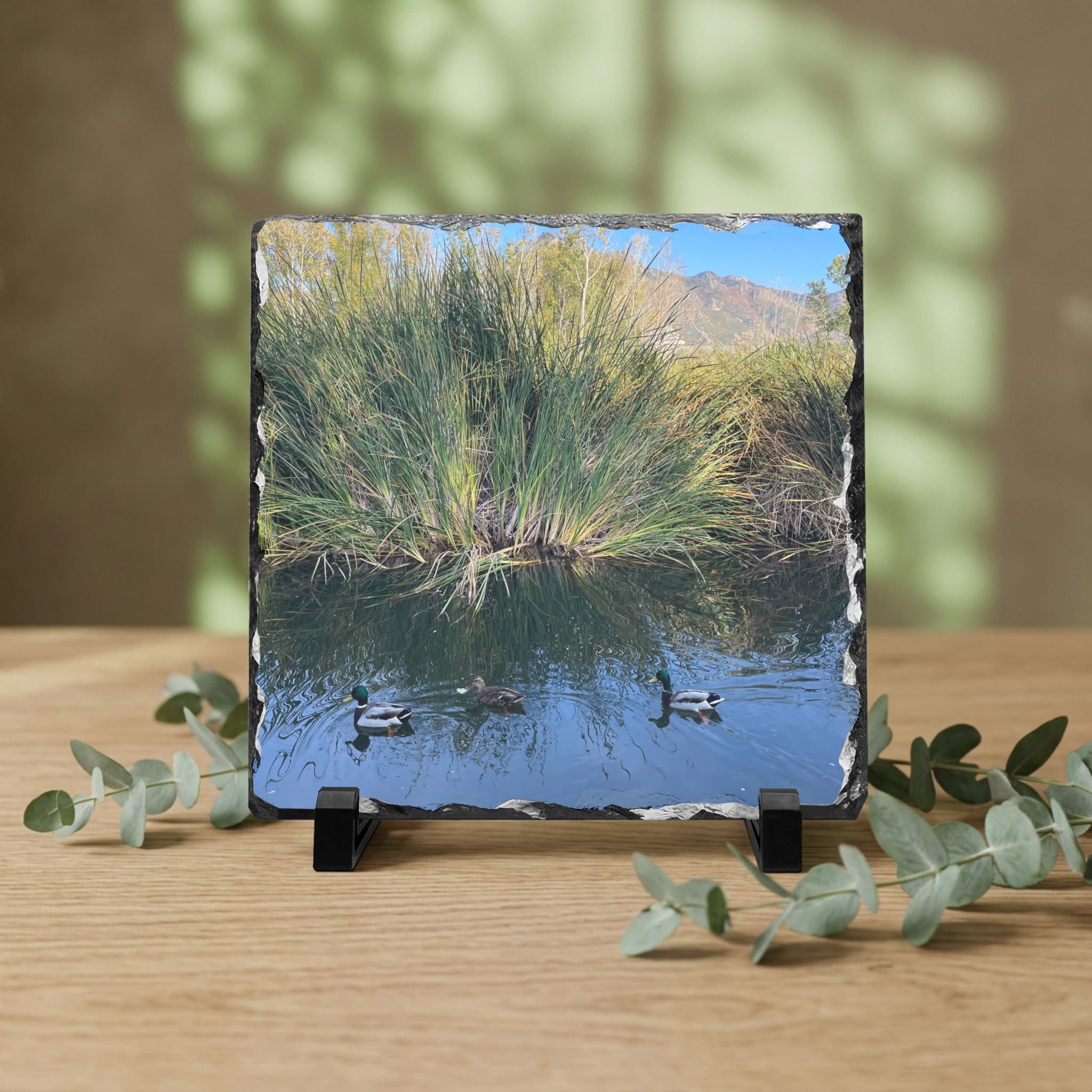 Captured Moments Natural Slate Plaques