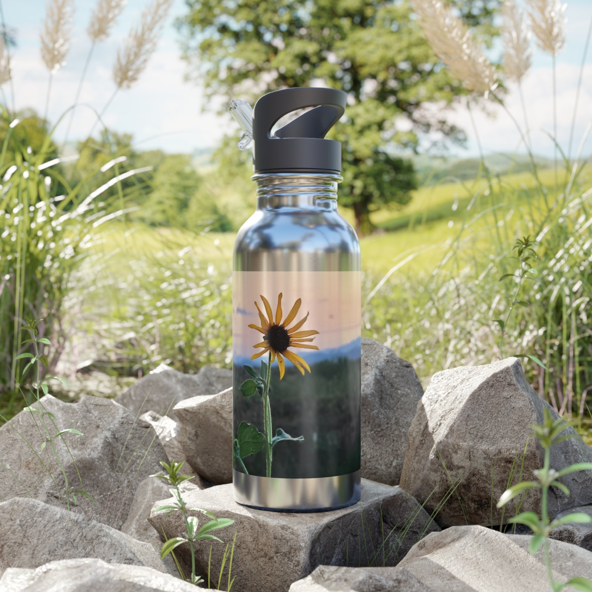 Captured Trails Stainless Steel Water Bottles