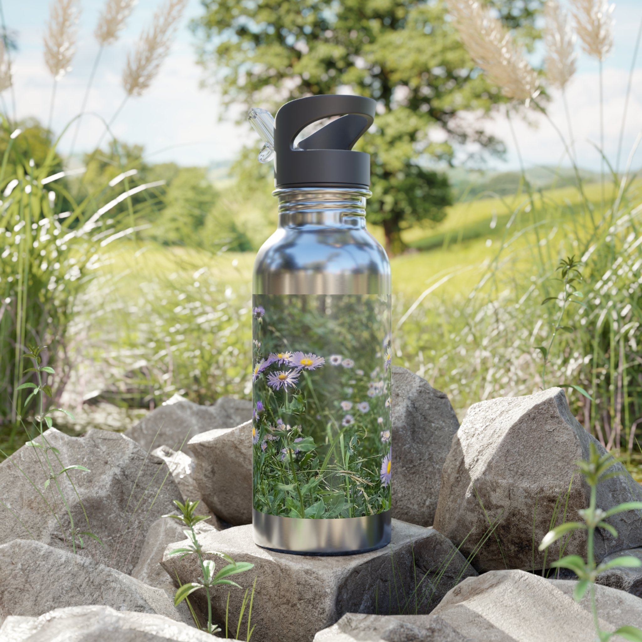 Captured Trails Stainless Steel Water Bottles
