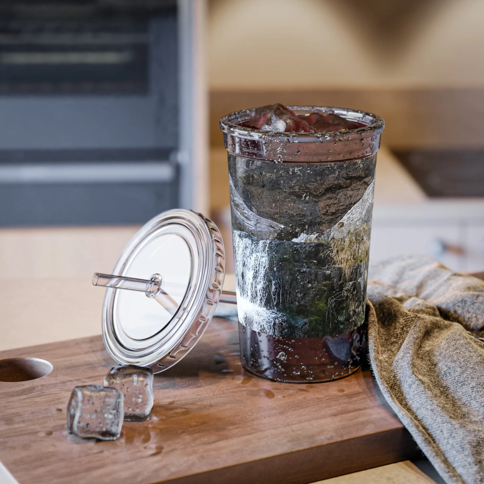 Captured Trails Acrylic Insulated Tumblers