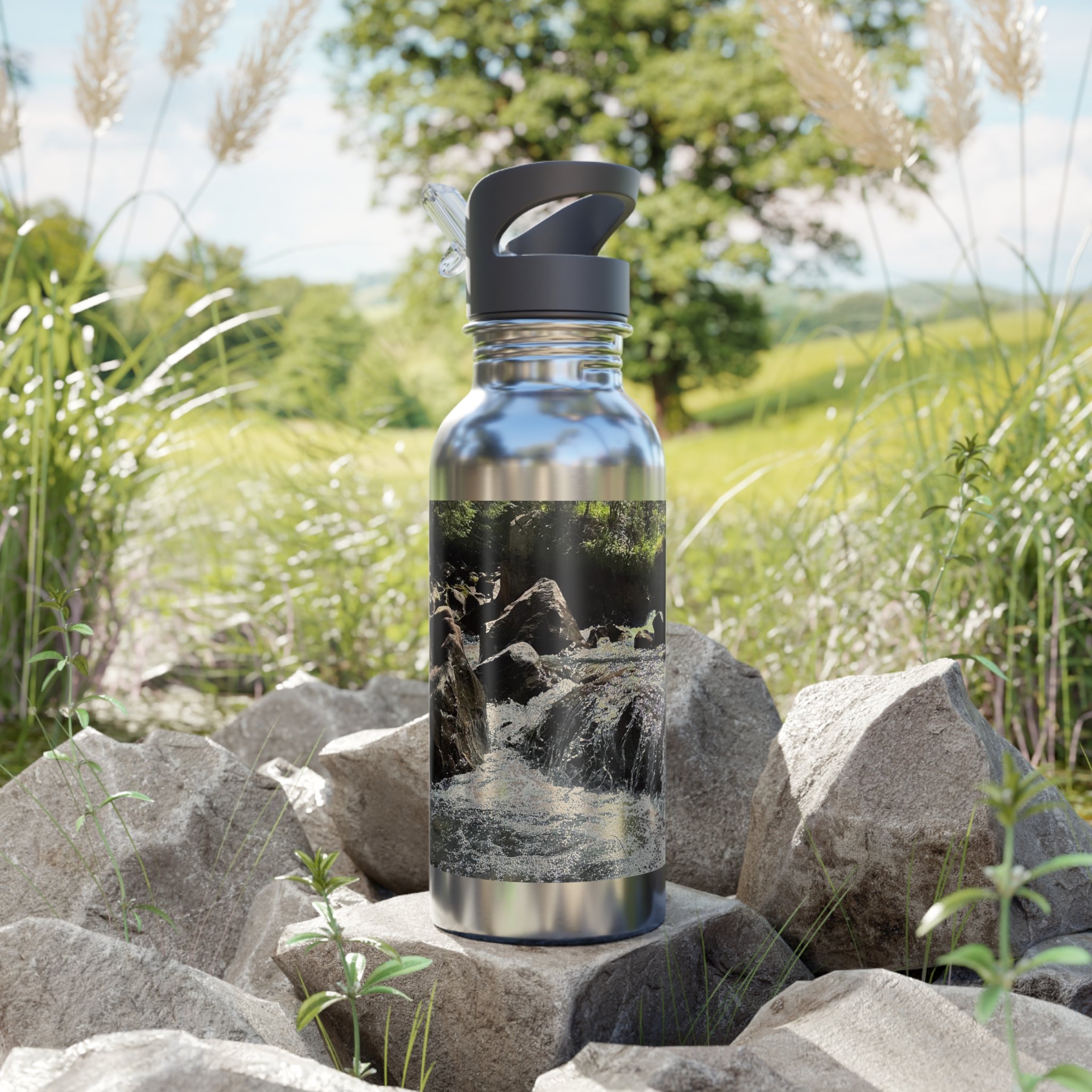 Captured Trails Stainless Steel Water Bottles
