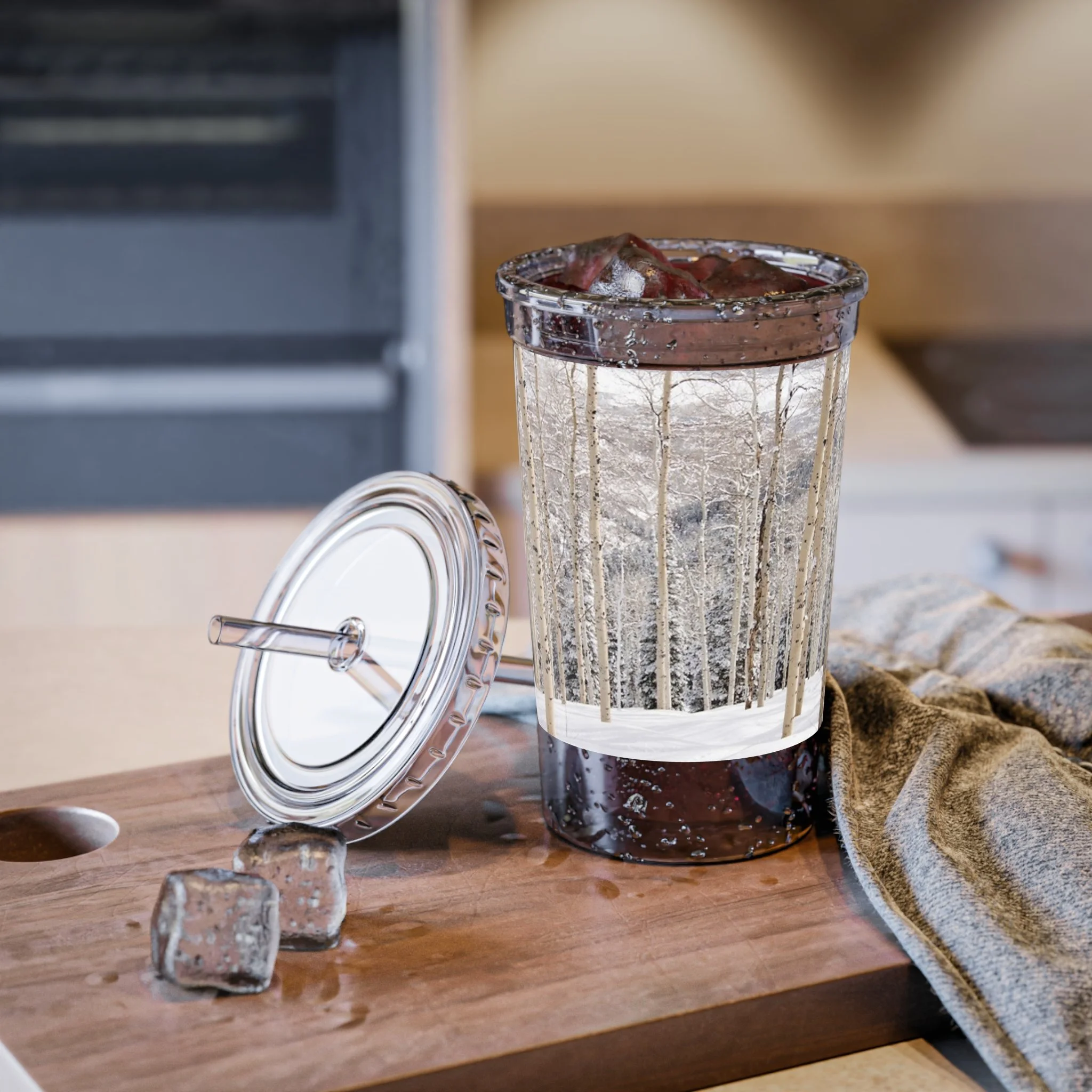 Captured Trails Acrylic Insulated Tumblers