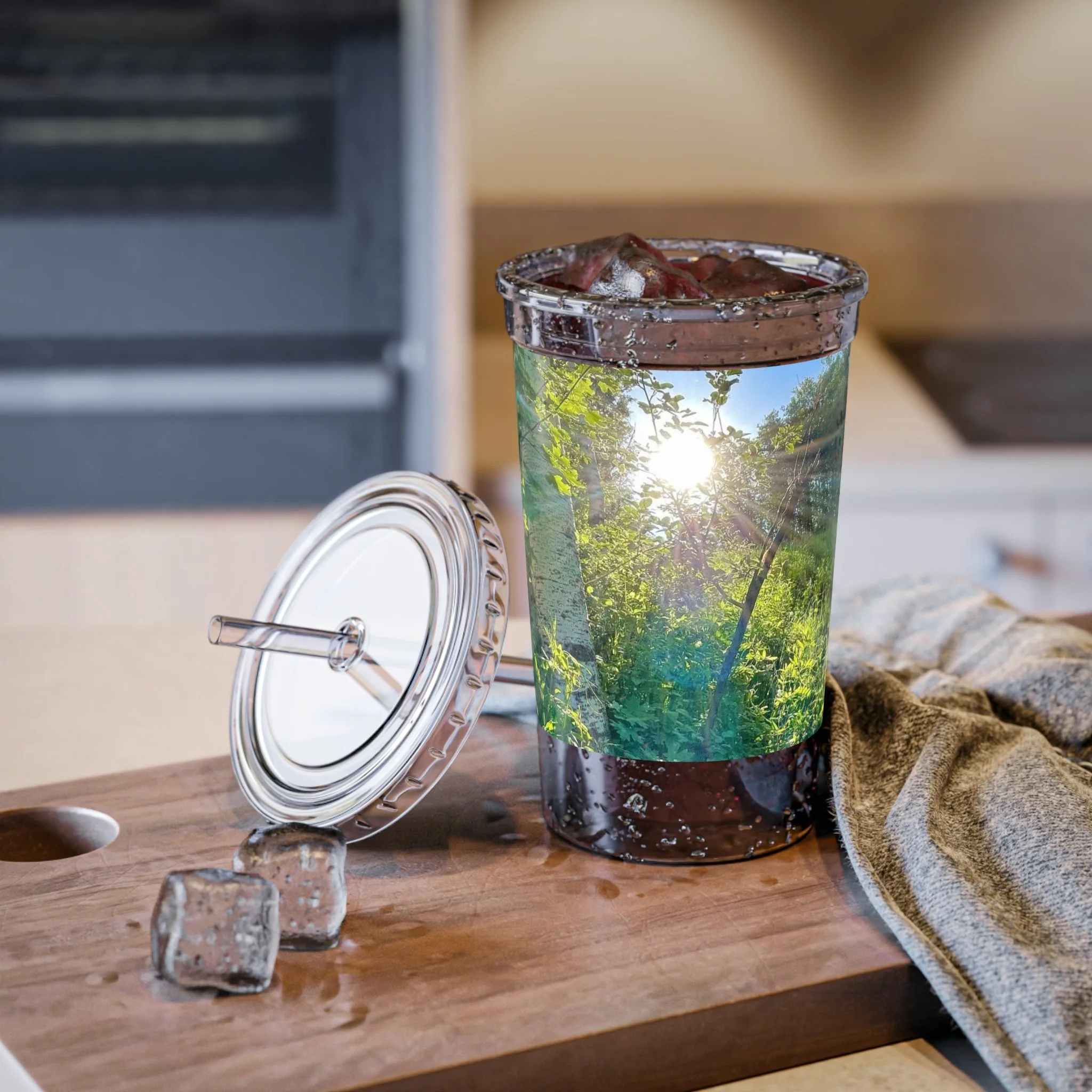 Captured Trails Acrylic Insulated Tumblers