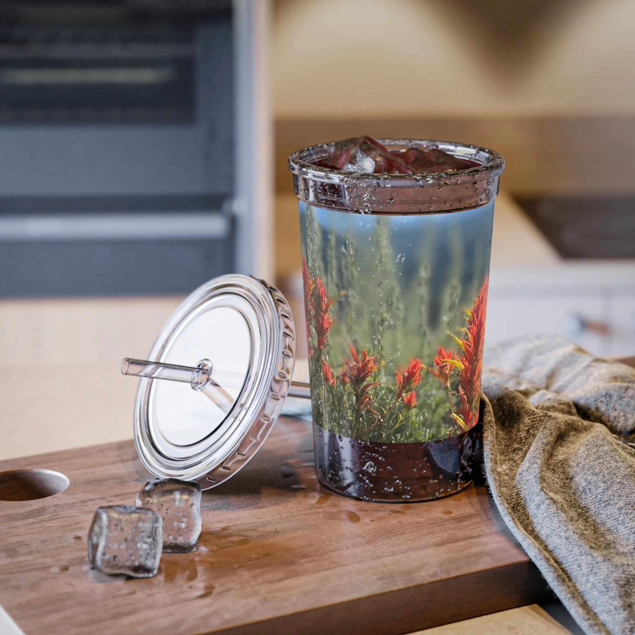 Captured Trails Acrylic Insulated Tumblers